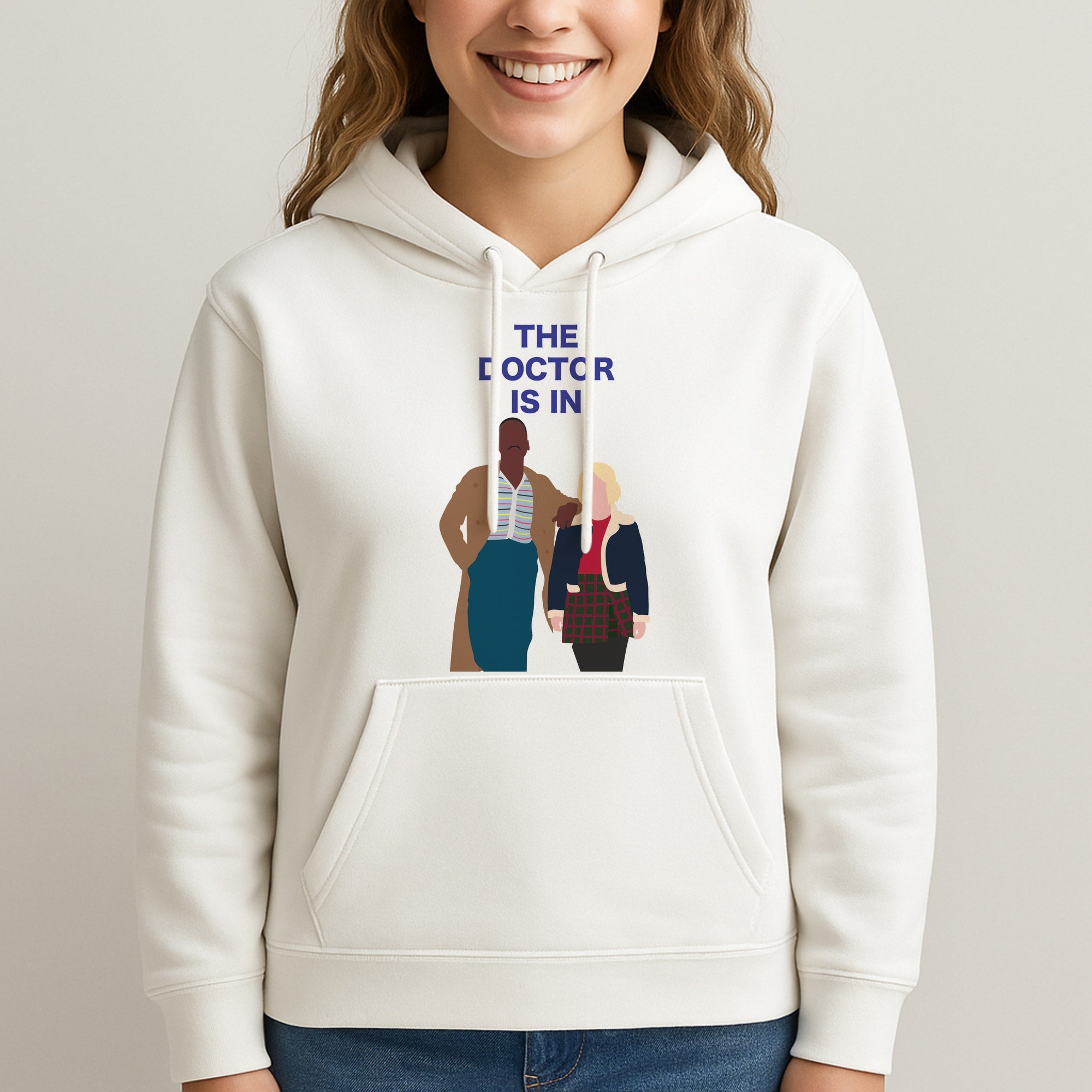 The Doctor Is In - Doctor Who Unisex Hooded Sweatshirt