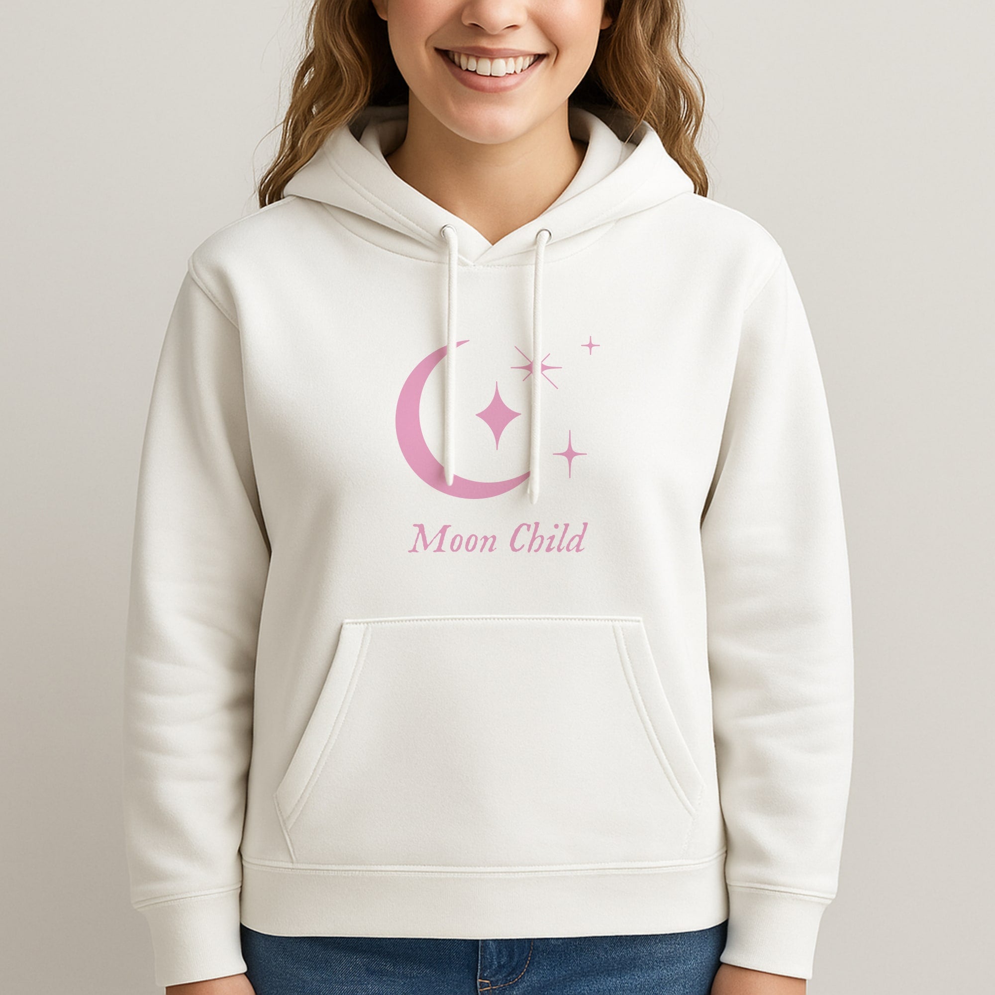 Moon Child Unisex Hooded Sweatshirt