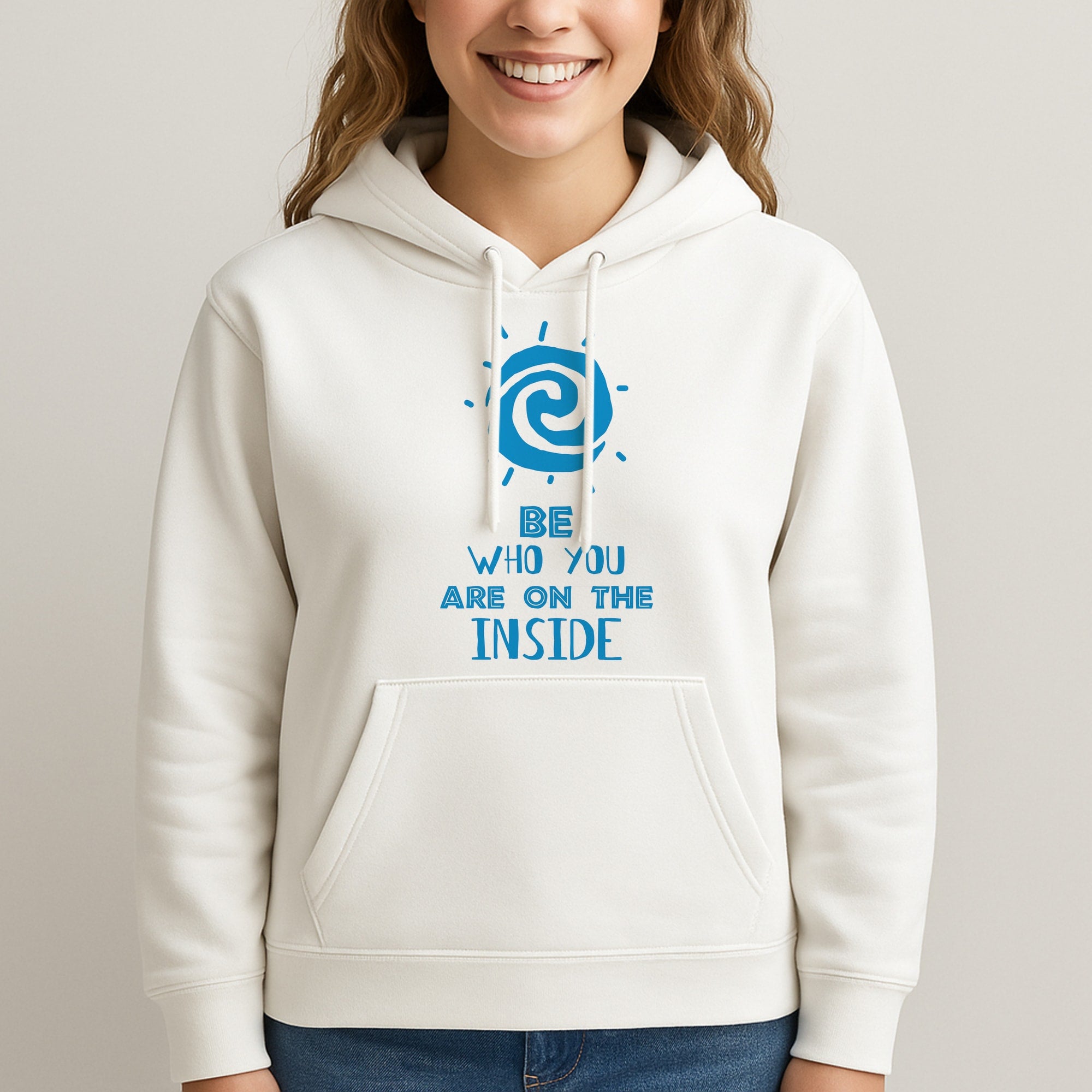 Be Who You Unisex Hooded Sweatshirt