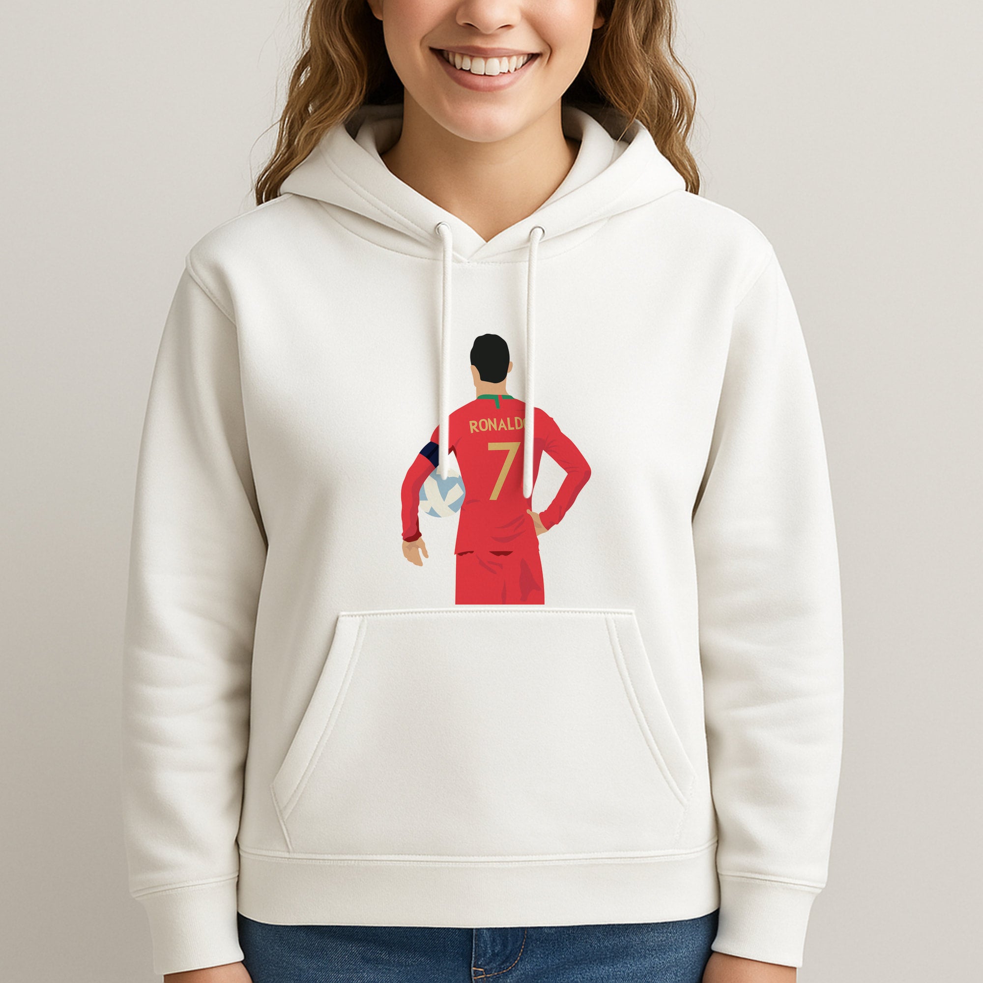 Ronaldo - Football Unisex Hooded Sweatshirt