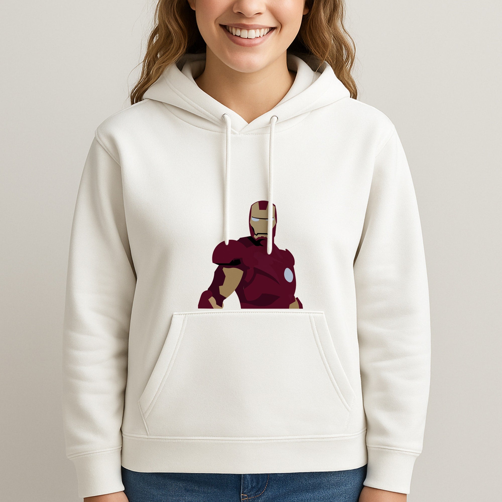 Iron man mask Unisex Hooded Sweatshirt