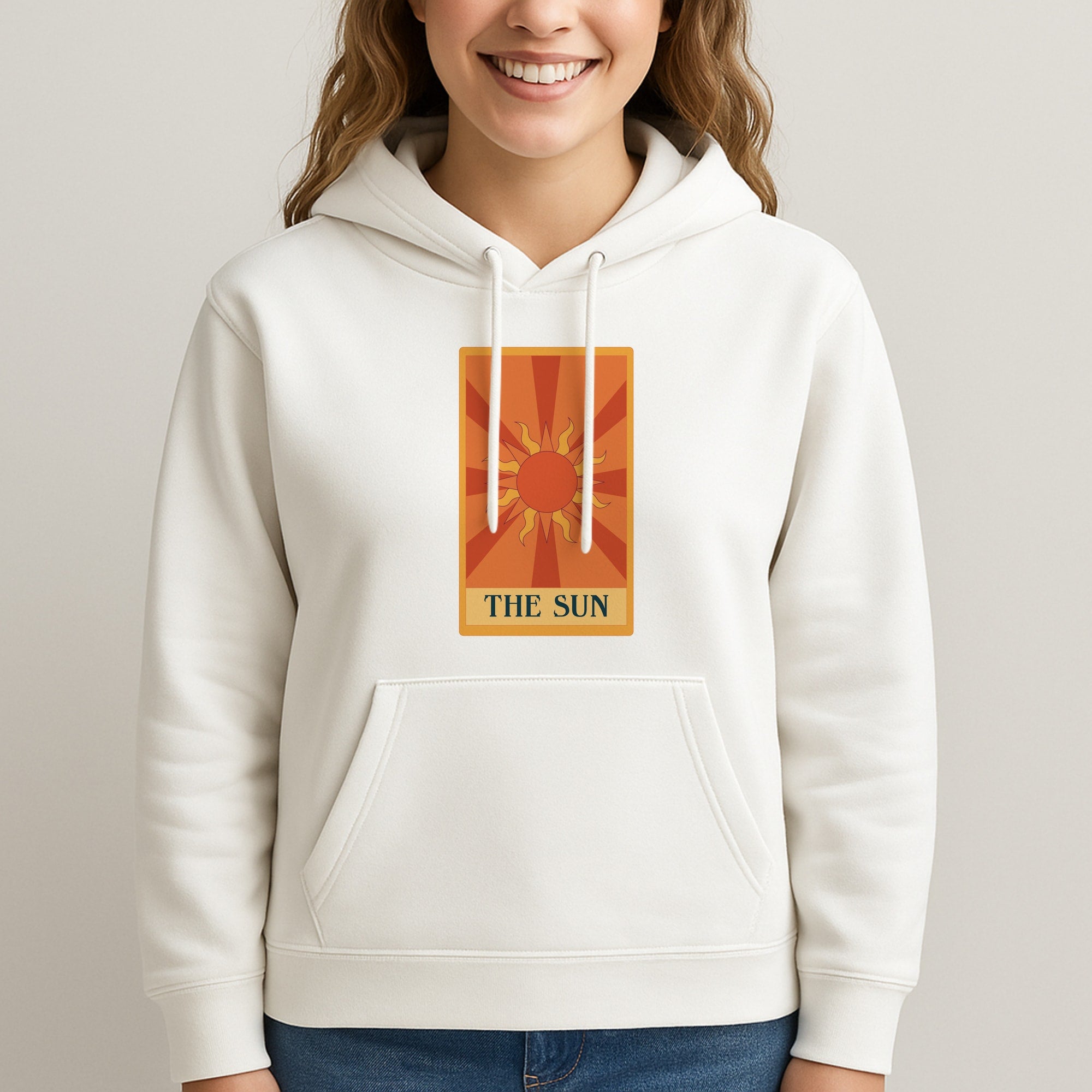The Sun - Tarot Cards Unisex Hooded Sweatshirt