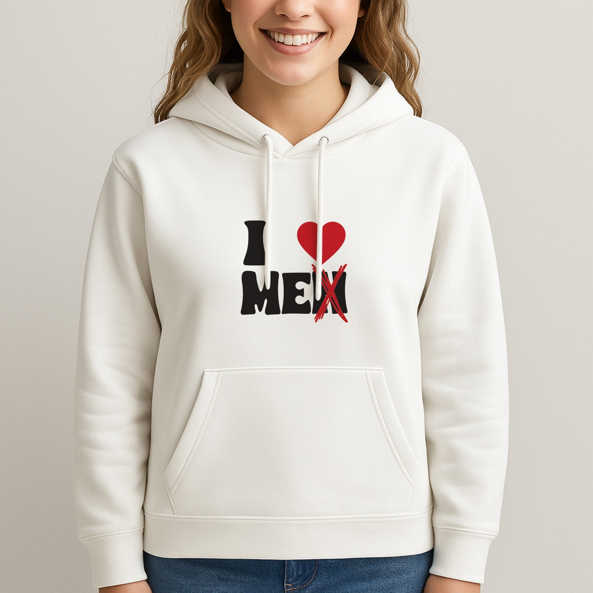 I Love Me - Funny Quotes Unisex Hooded Sweatshirt