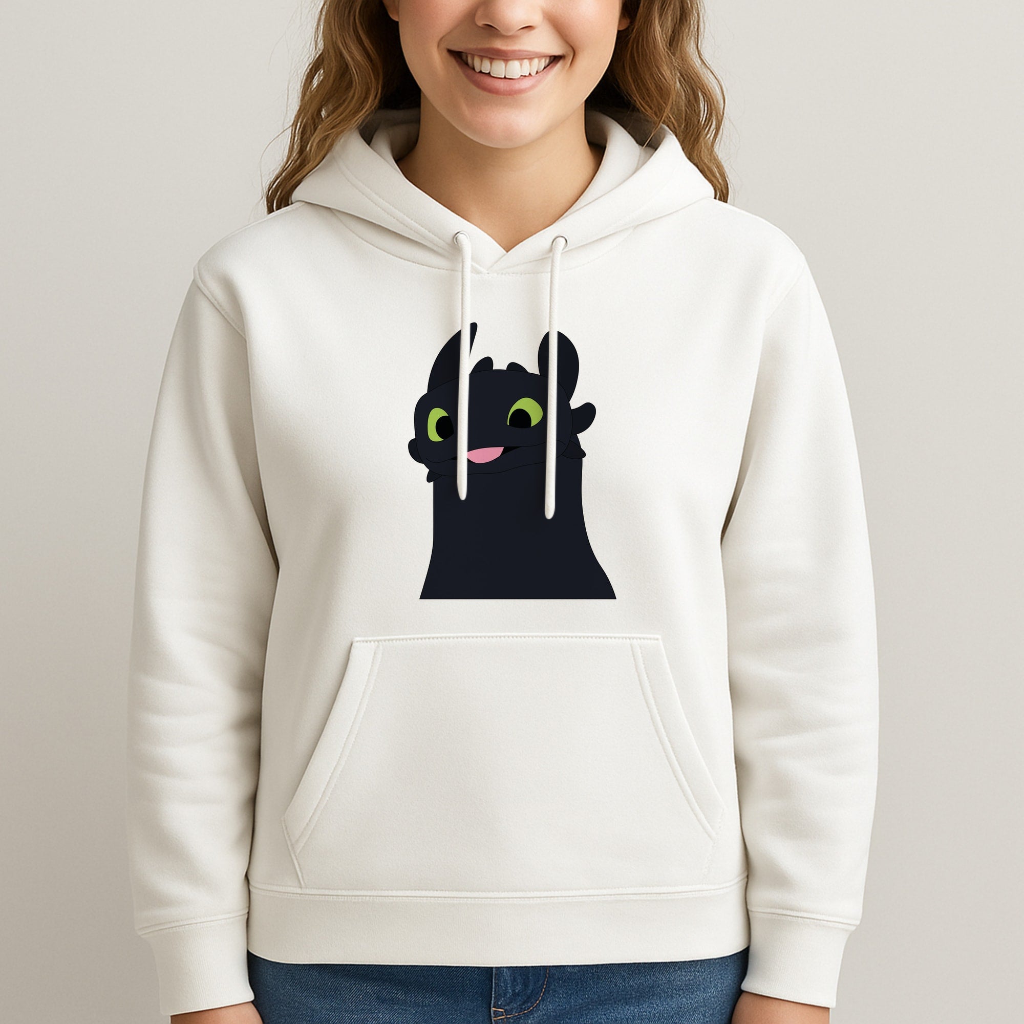 Black Fury Dragon Hoodie