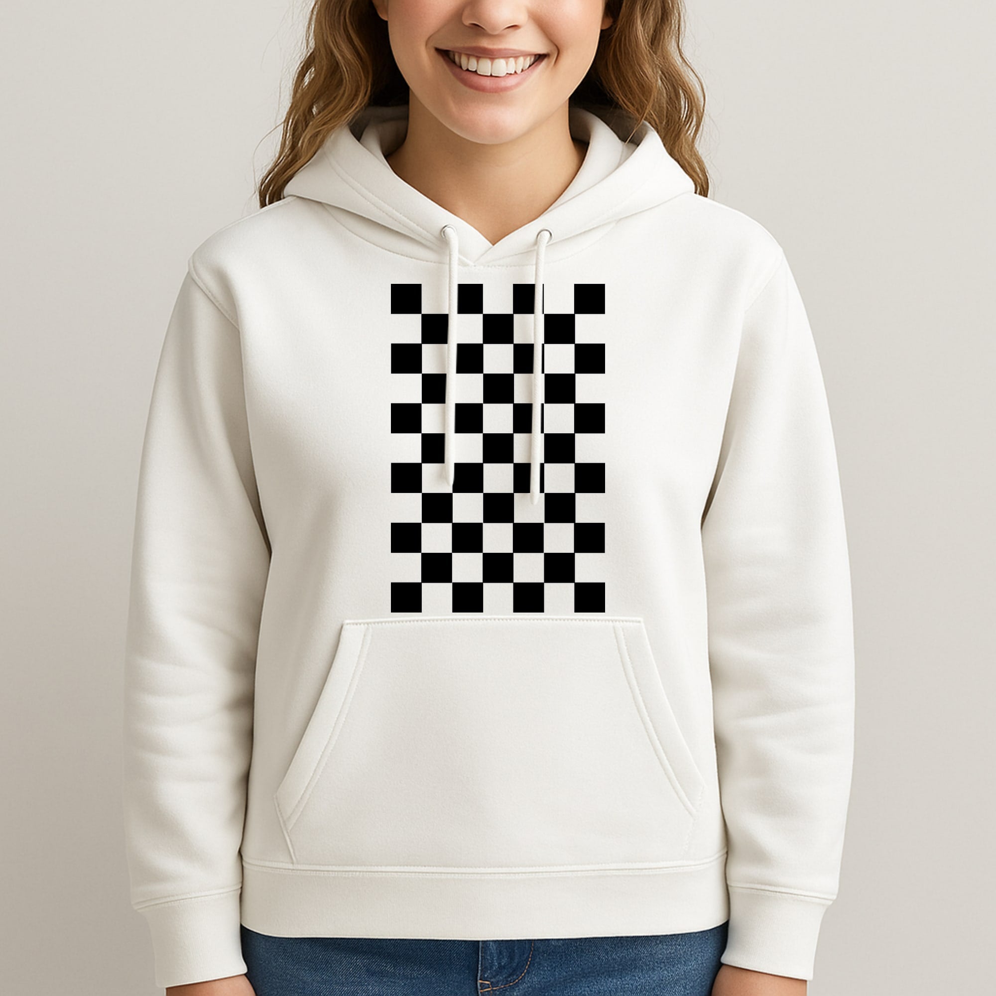 Race Flag - F1 Unisex Hooded Sweatshirt