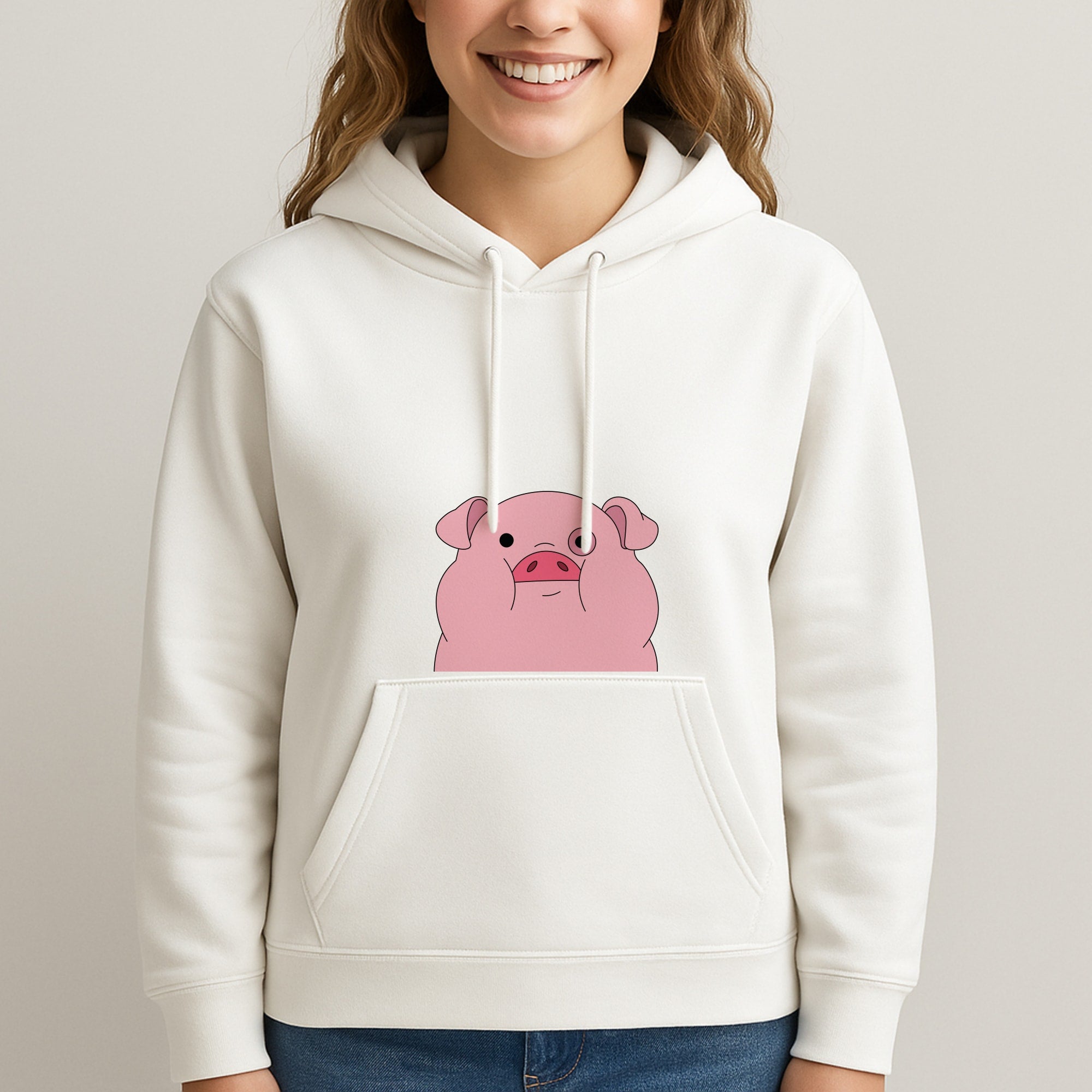 Waddles Unisex Hooded Sweatshirt