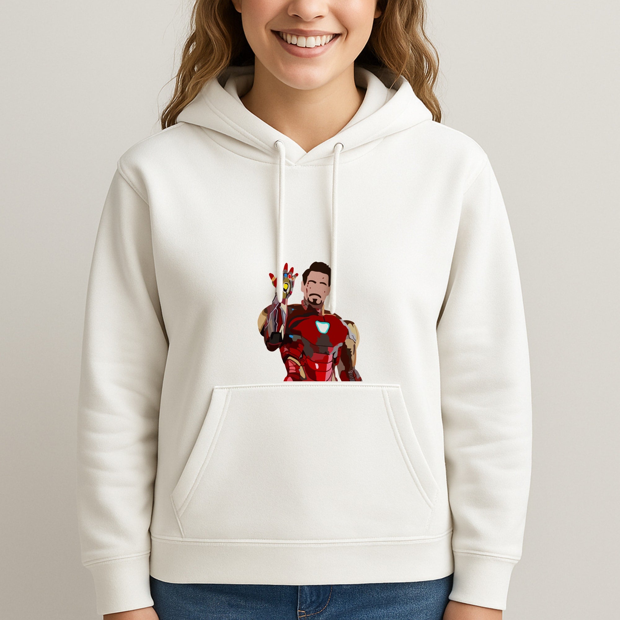 Iron Man Unisex Hooded Sweatshirt