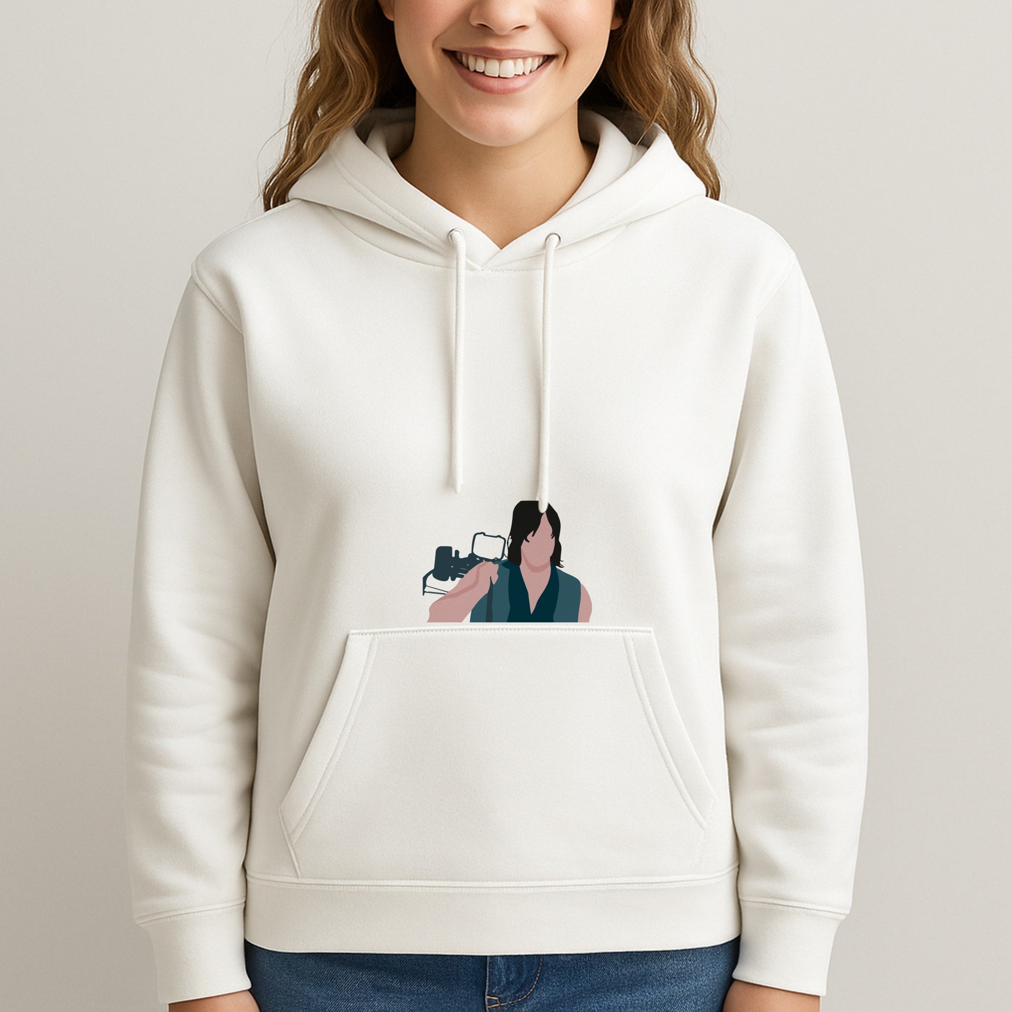 Daryl And His Crossbow - TWD Unisex Hooded Sweatshirt