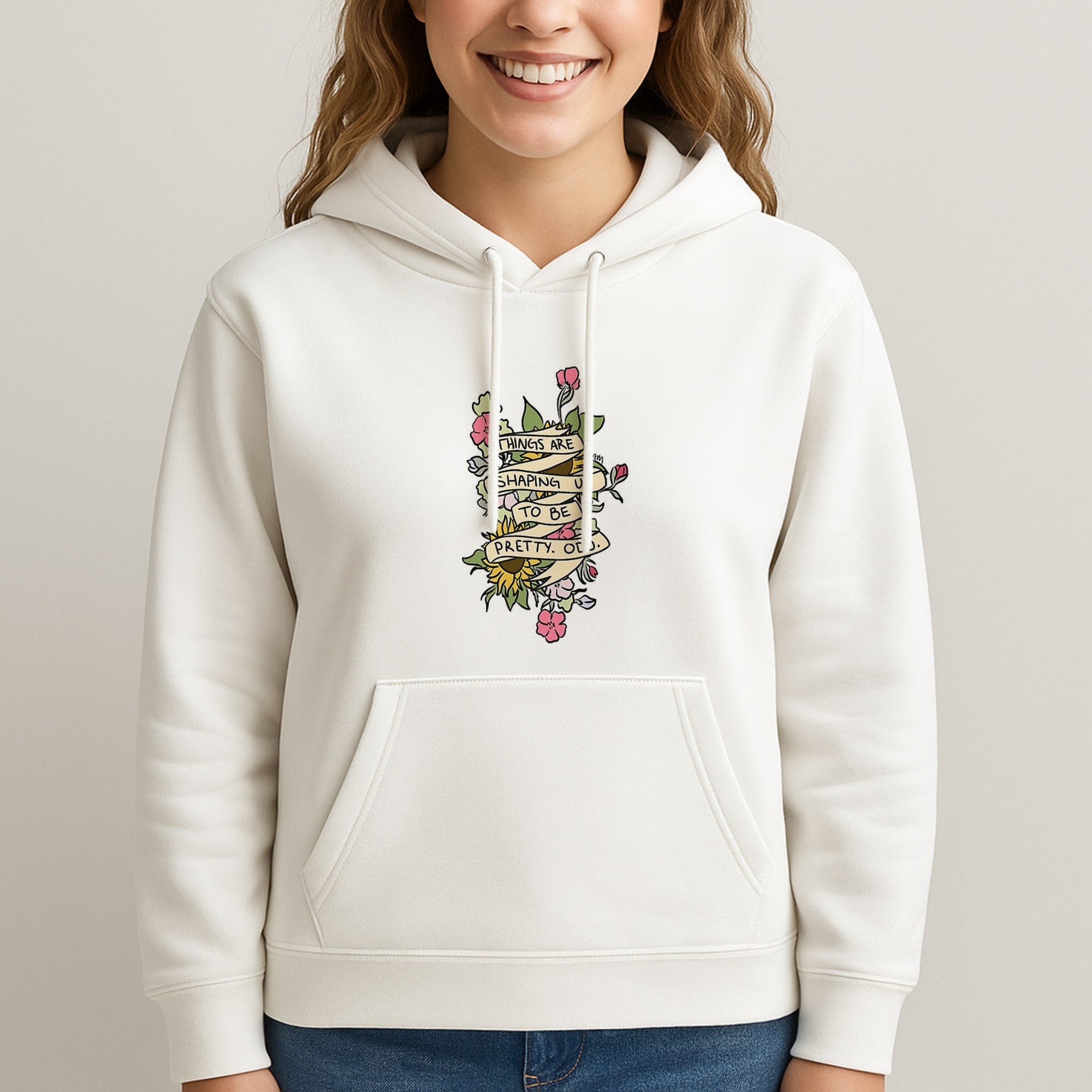 Things are Shaping up to be Pretty Odd Unisex Hooded Sweatshirt
