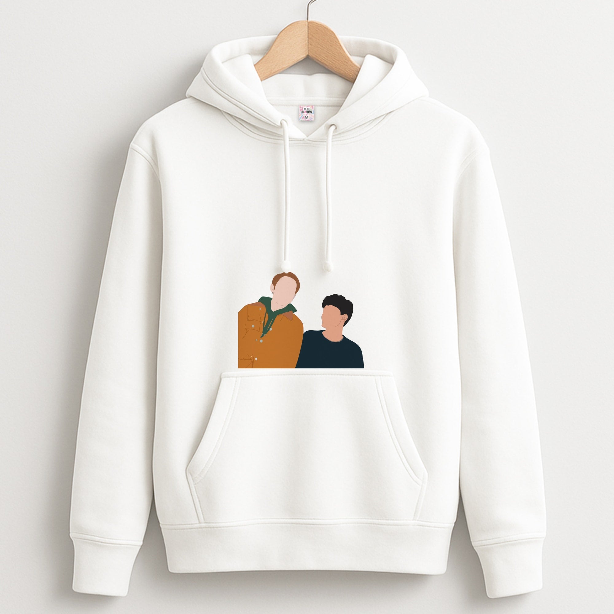 Nick And Charlie - Heart TV Unisex Hoodie