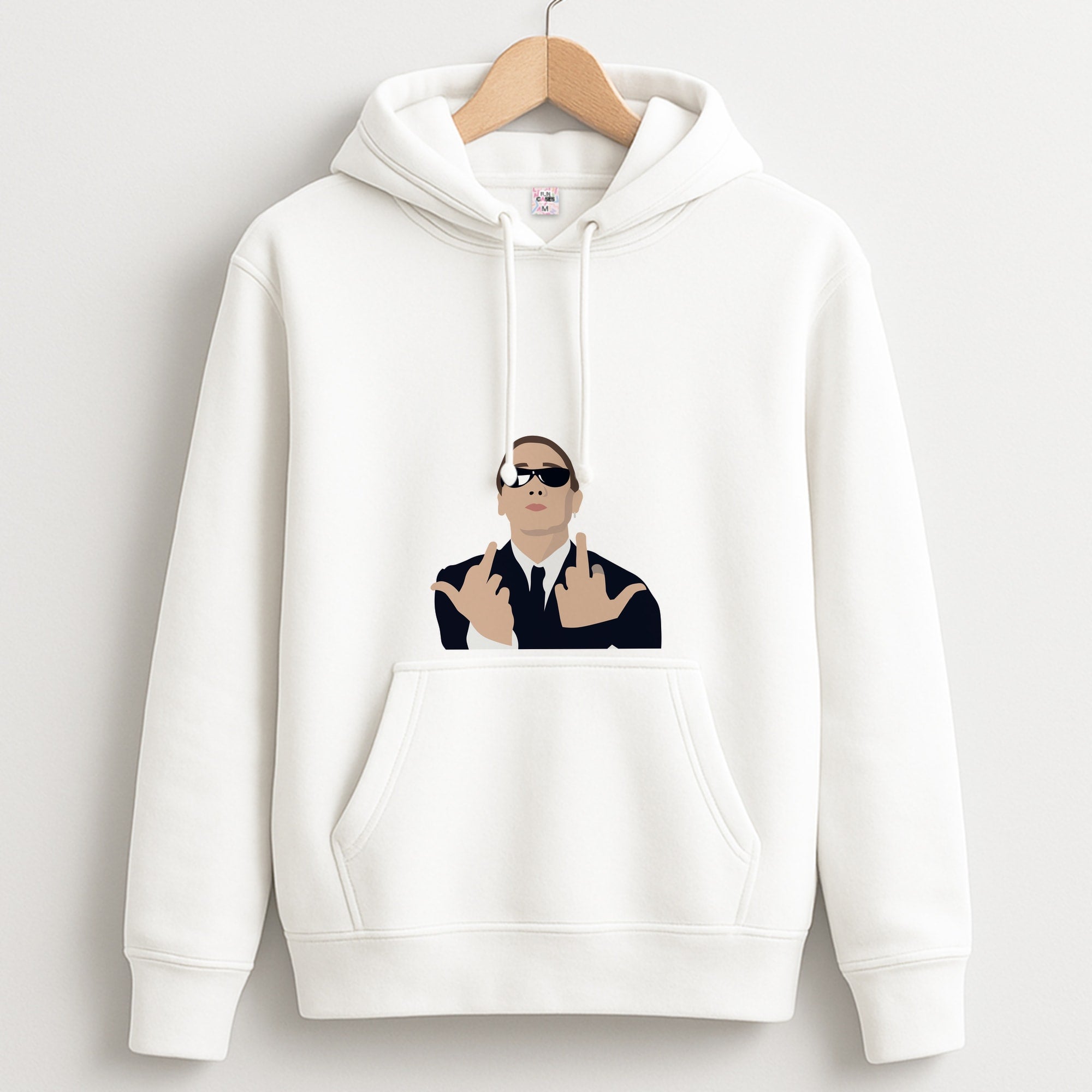 Middle Finger Unisex Hoodie