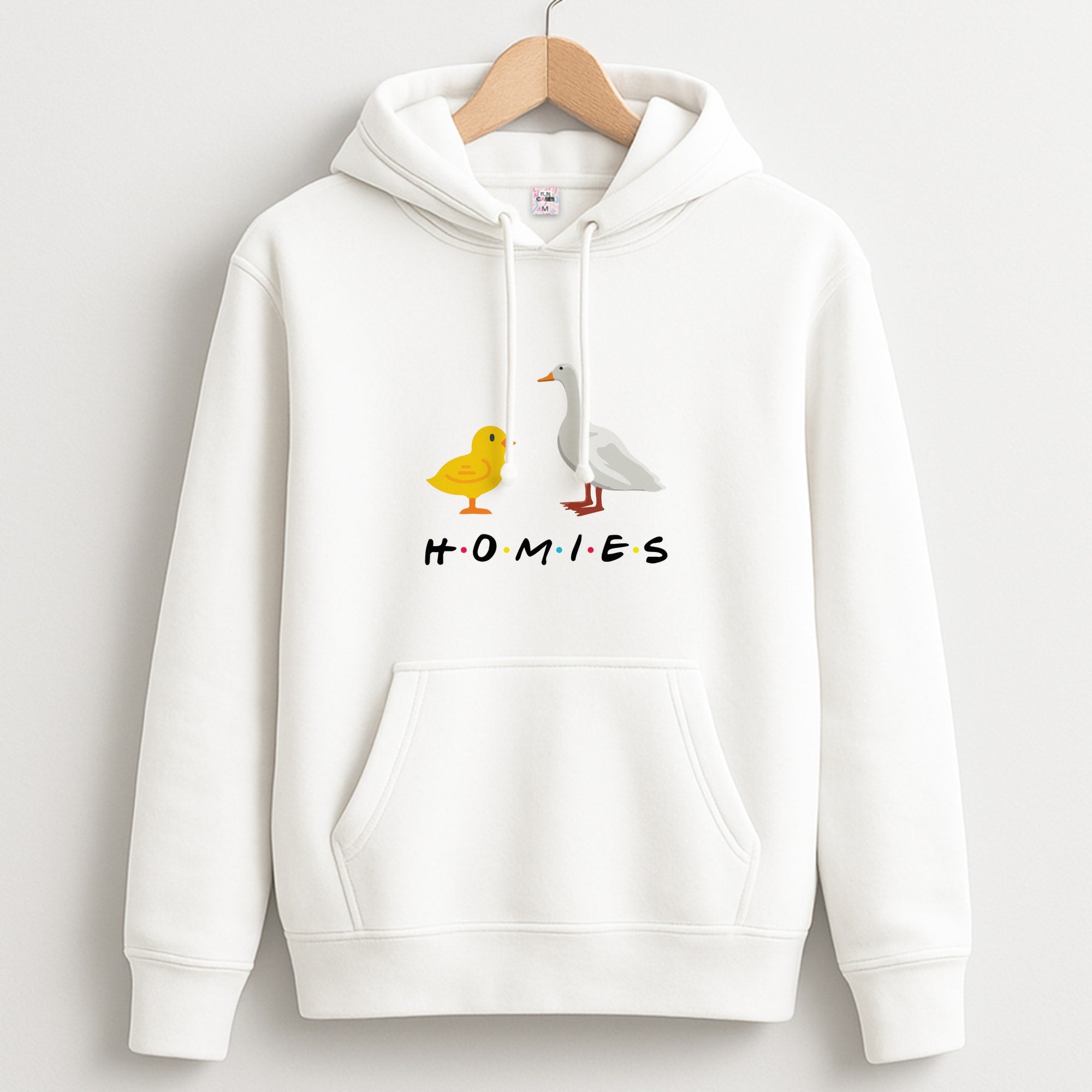Homies Chick And Duck Hoodie