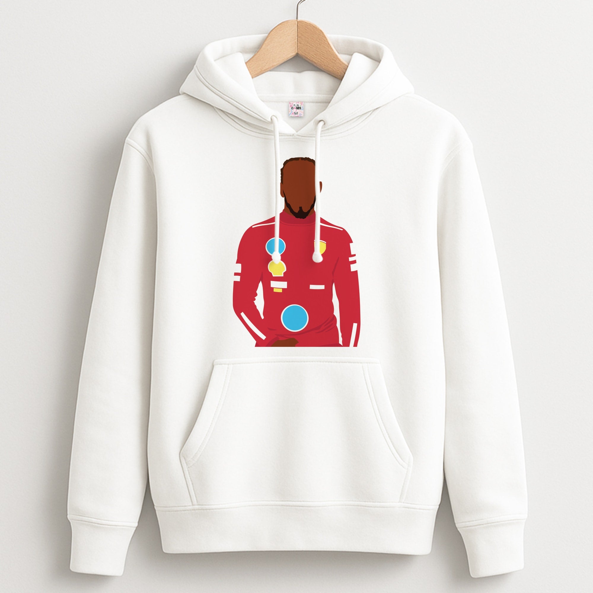 Hamilton In Red Hoodie