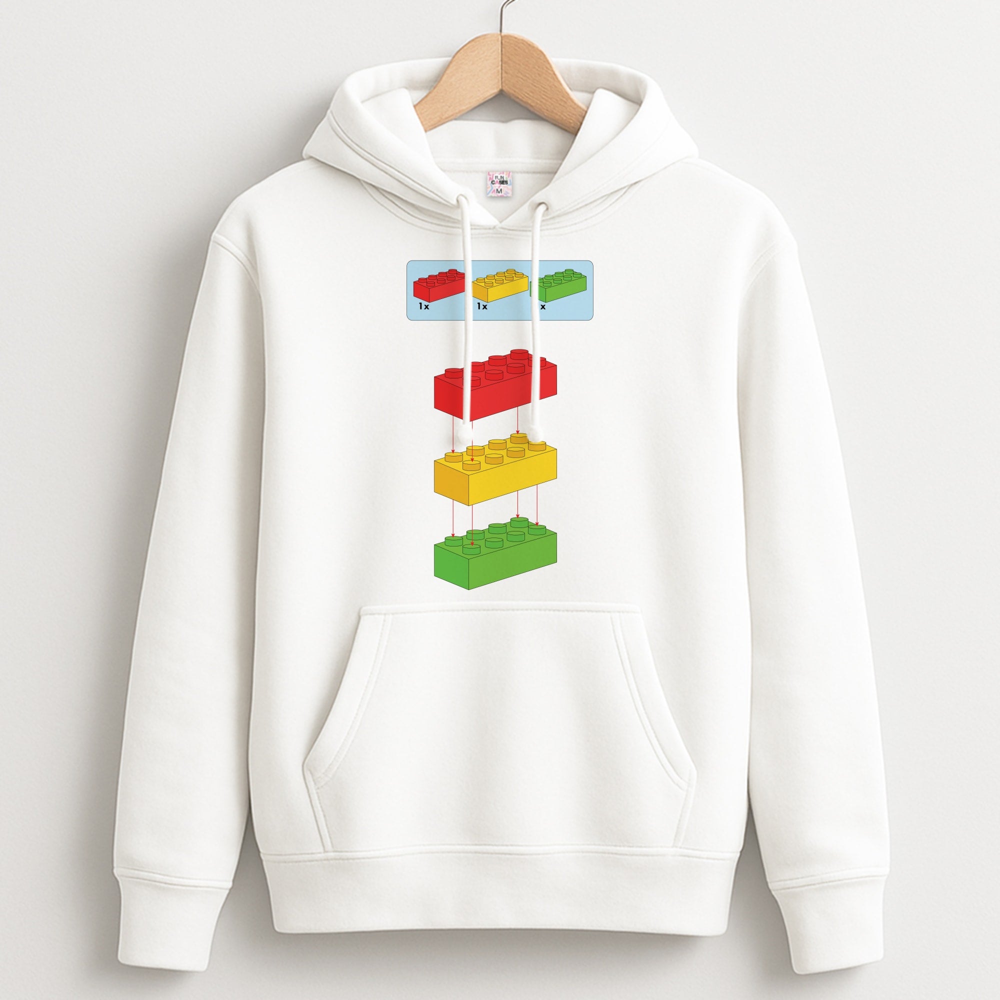 Bricks Instruction Set Unisex Hoodie