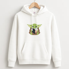 Baby Yoda - Personalised Couples Hoodie
