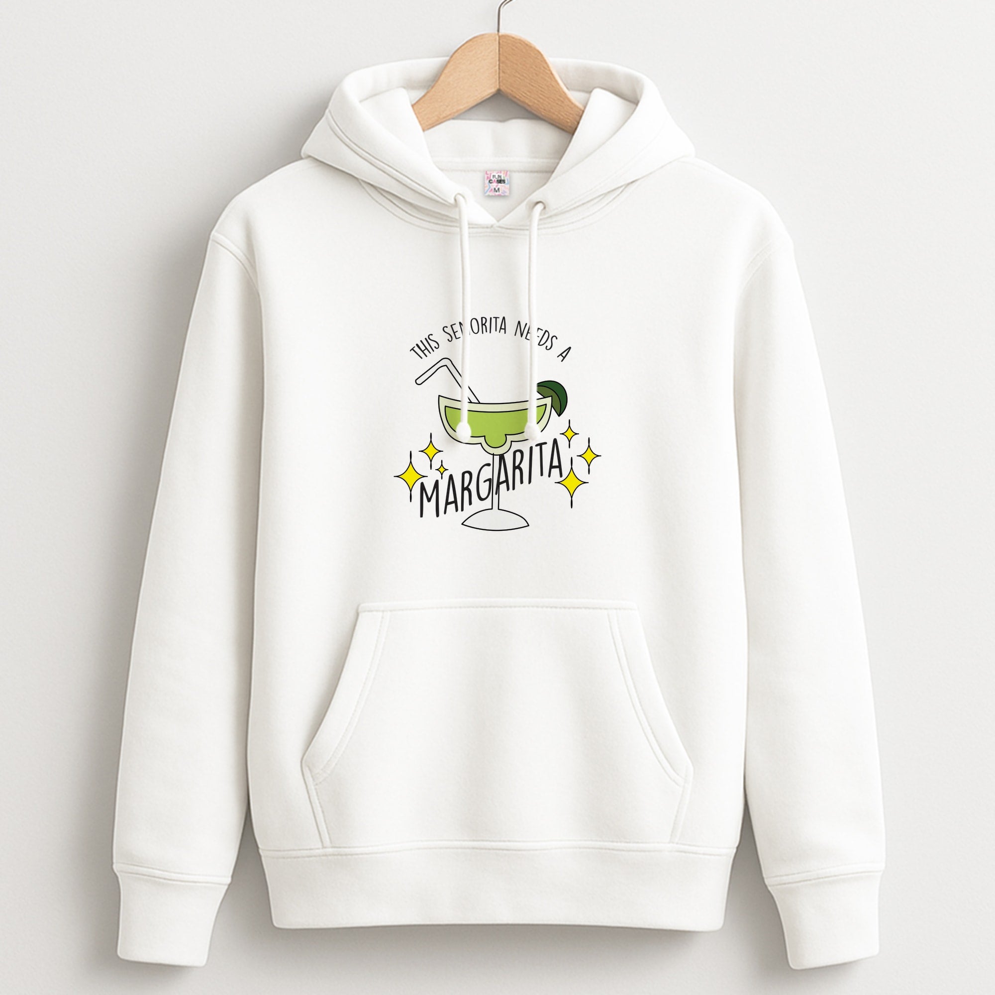 This Senorita Needs A Margarita - Funny Quotes Unisex Hoodie