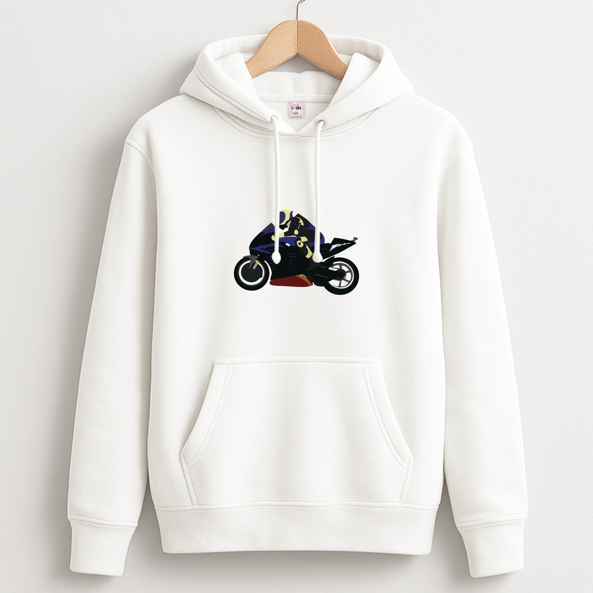 Purple Motorbike - Motorbike Hoodie