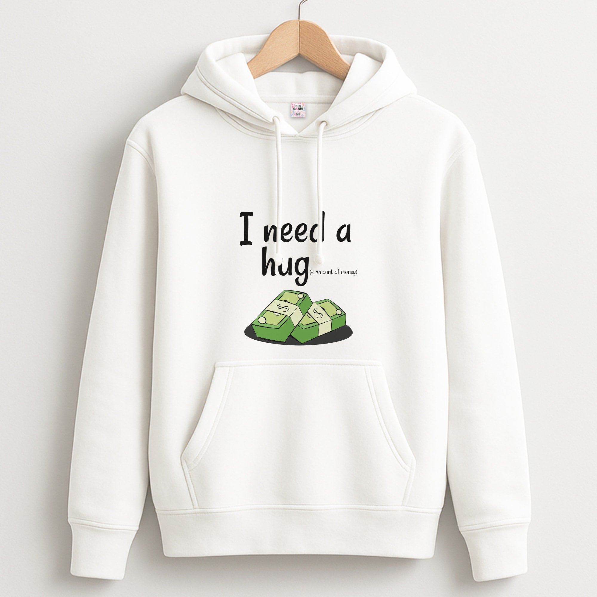 I Need A Hug - Funny Quotes Unisex Hoodie