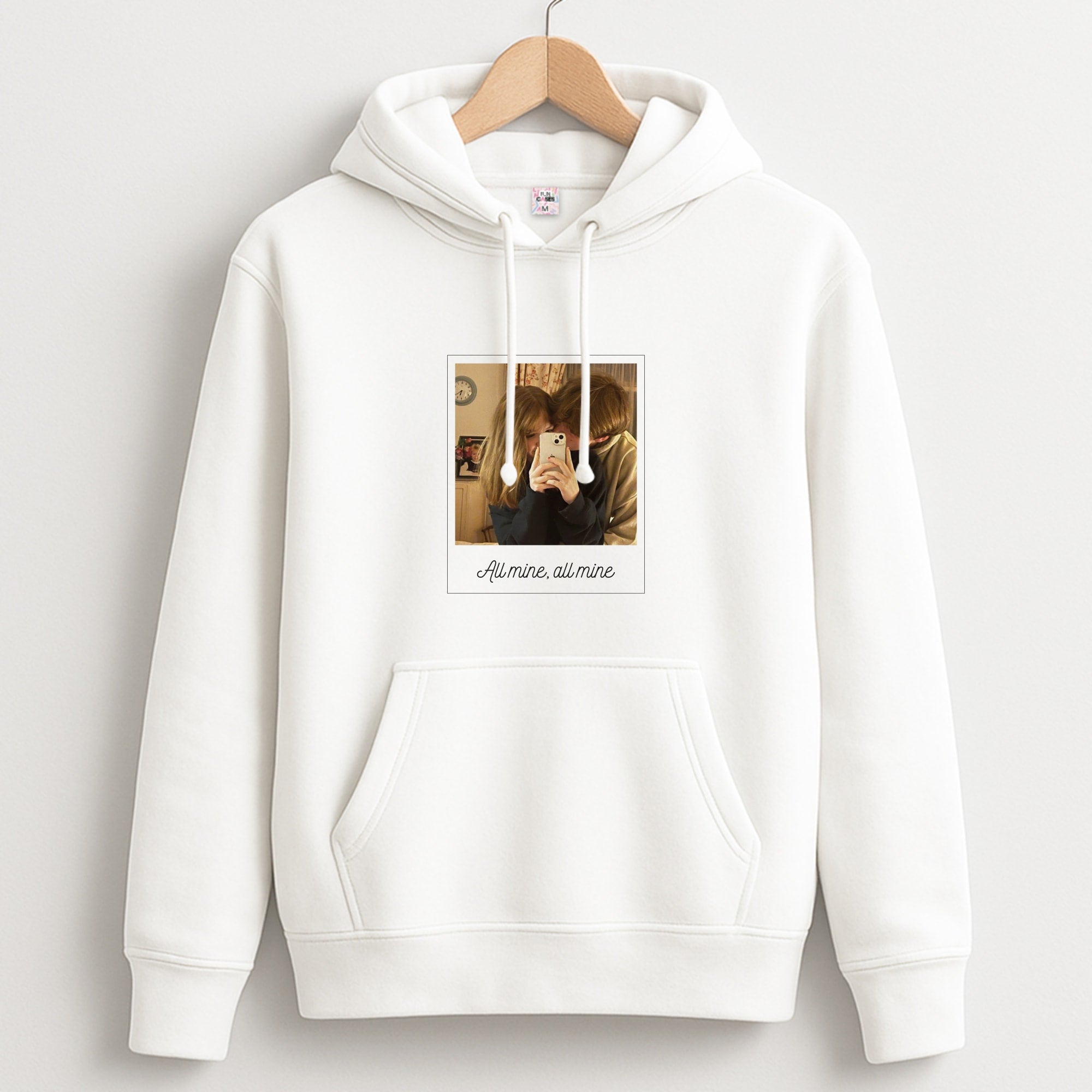 All Mine, All Mine - Personalised Couples Unisex Hoodie