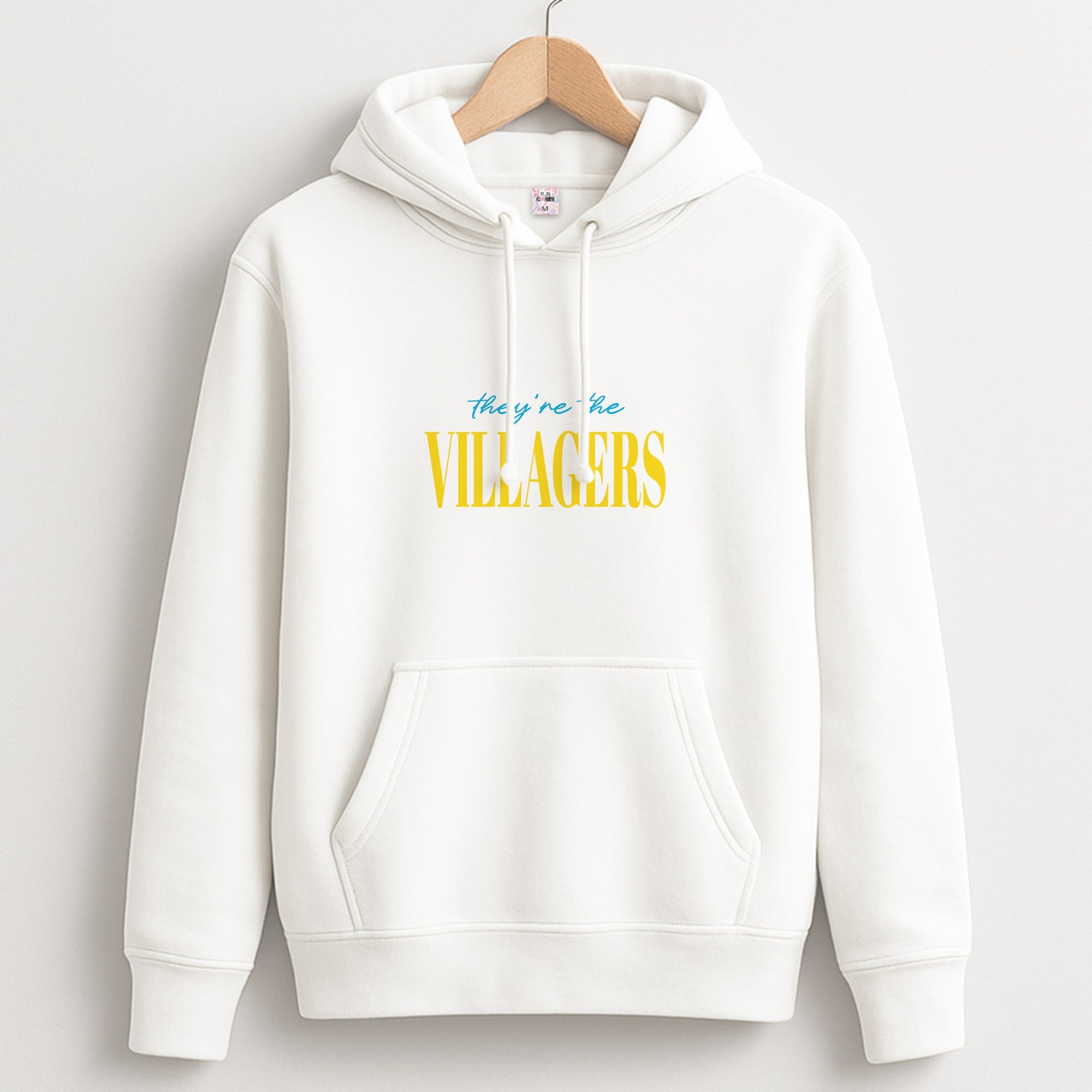 They're The Villagers Blue Unisex Hoodie