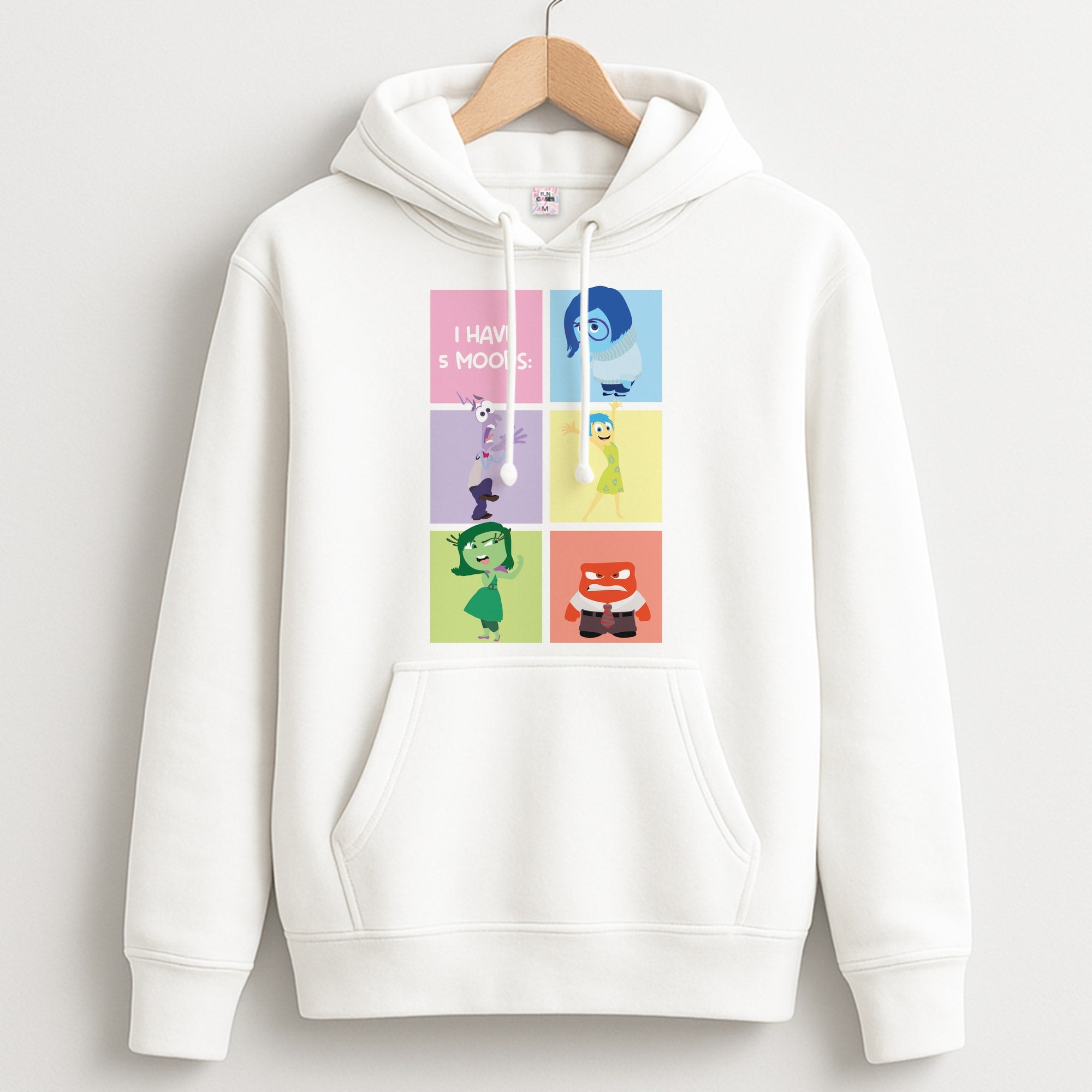 I Have Moods - Inside Out Unisex Hoodie