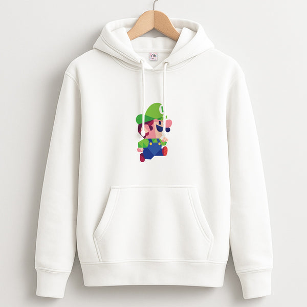 Running Luigi - Mario Unisex Hoodie