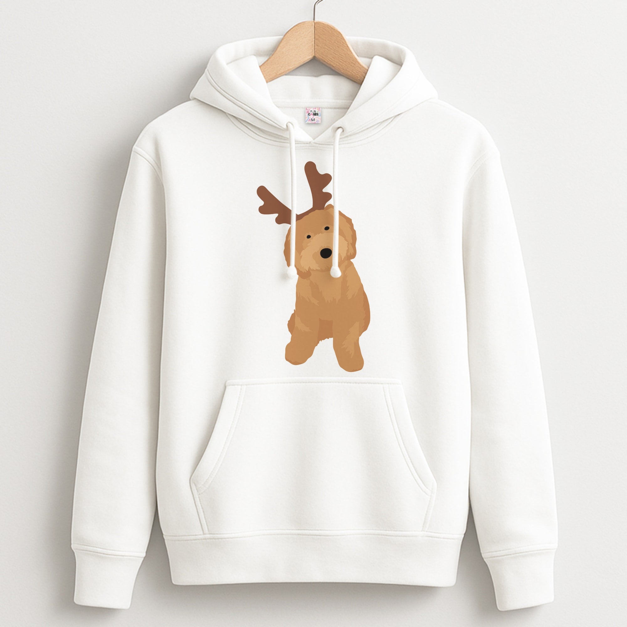 Dog Christmas Ears Unisex Hoodie