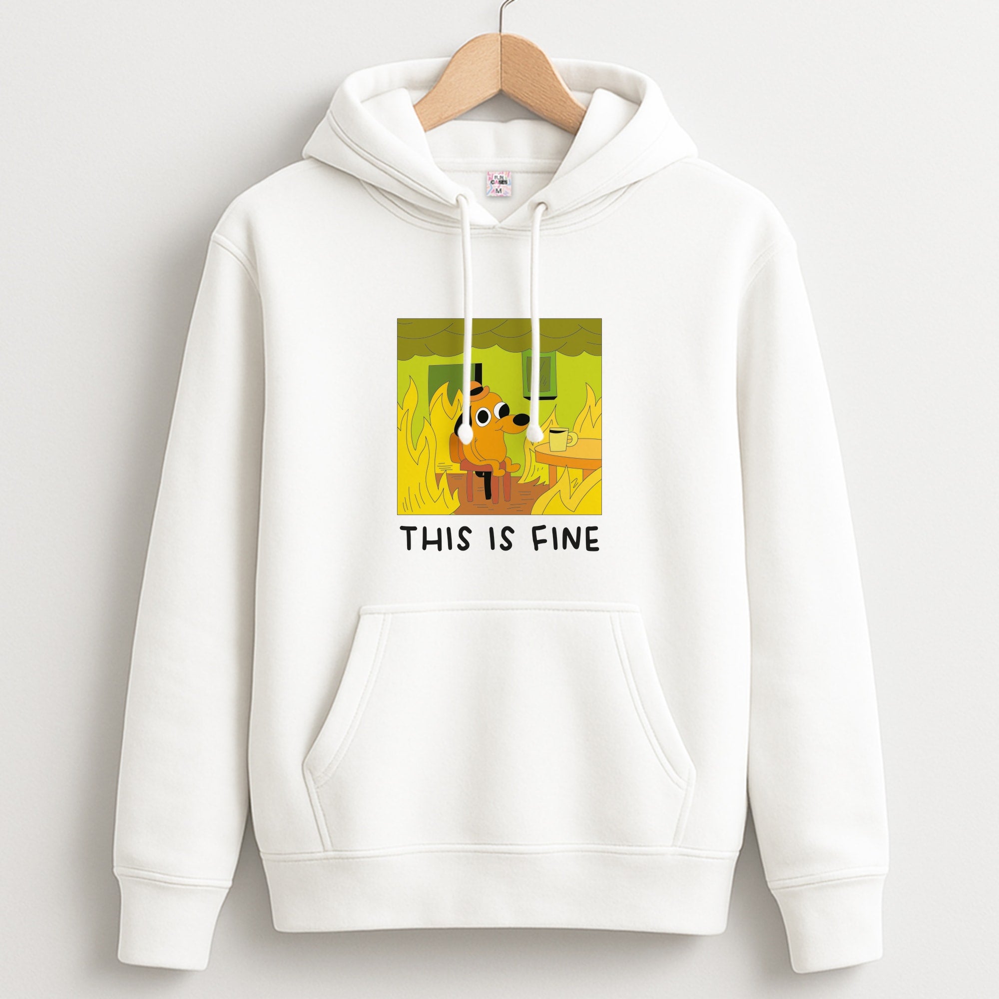 This Is Fine - Memes Unisex Hoodie