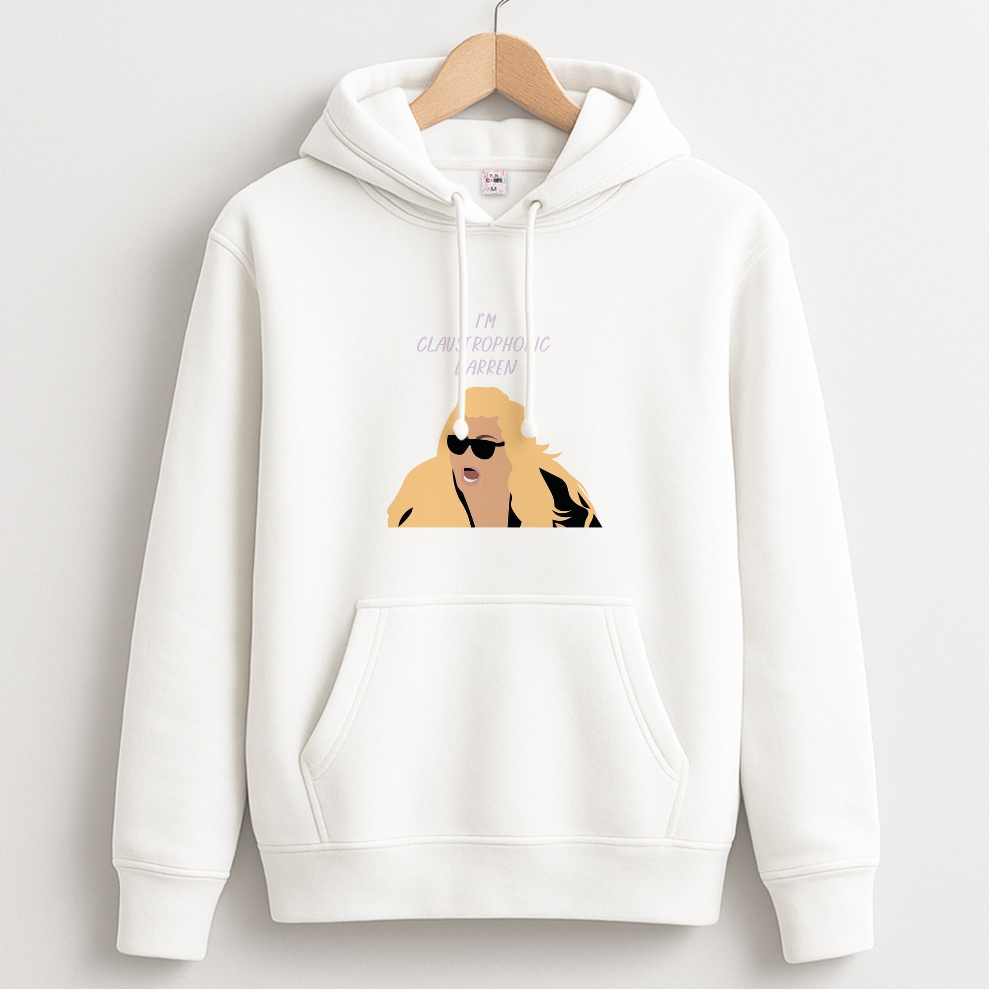 I'm Claustrophobic Darren - British Pop Culture Hoodie