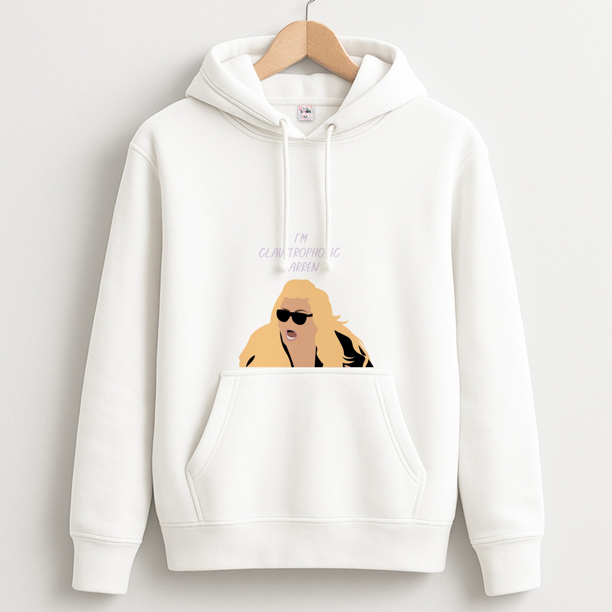 I'm Claustrophobic Darren - British Pop Culture Unisex Hoodie