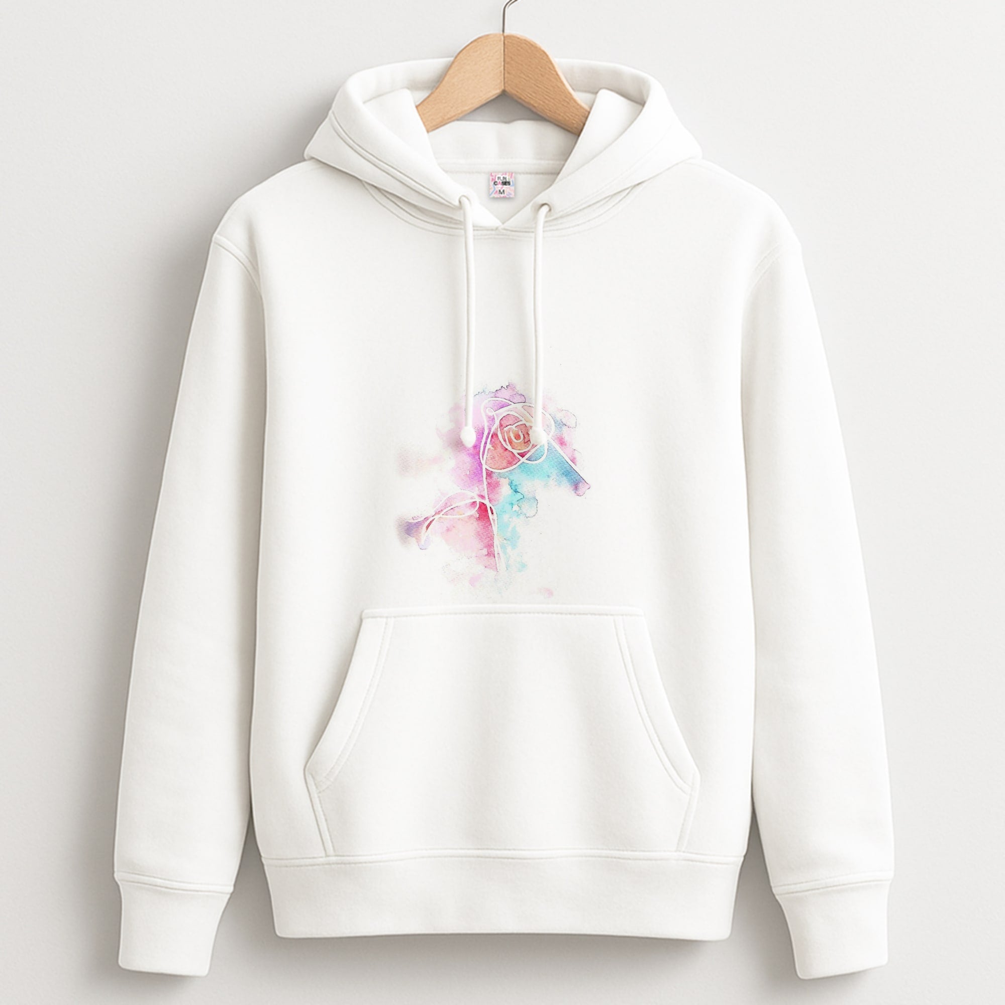 K-Pop Band Love Yourself Watercolour Painting Unisex Hoodie