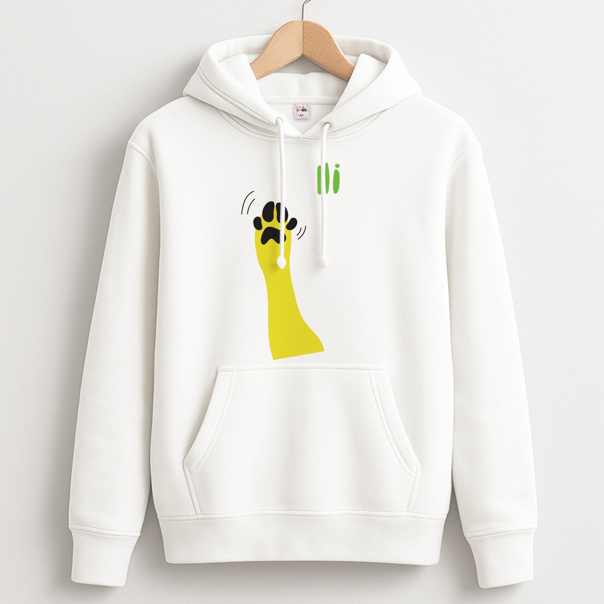 Hi - Dog Patterns Hoodie