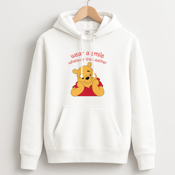 Wear A Smile Whatever The Weather Unisex Hoodie