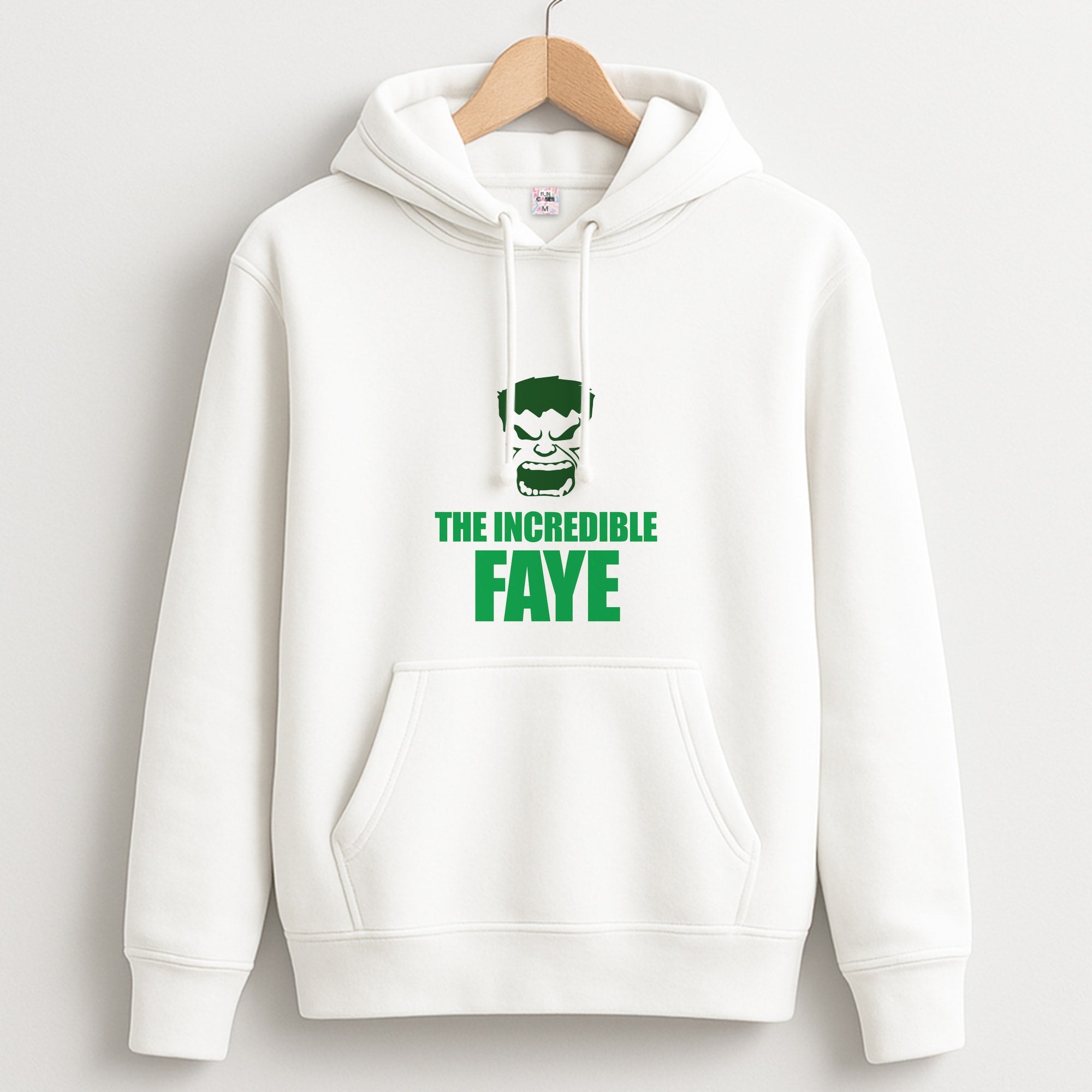 Hulk - Personalised Superhero Comic Unisex Hoodie