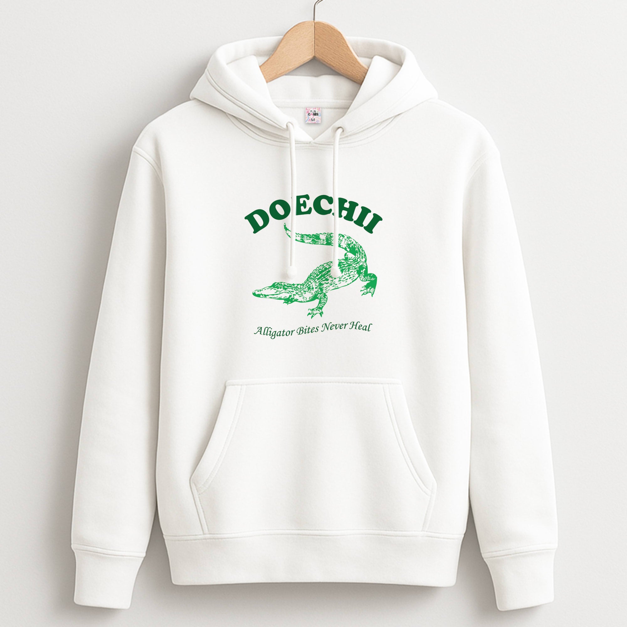 Alligator Bites Never Heal Collage Hoodie