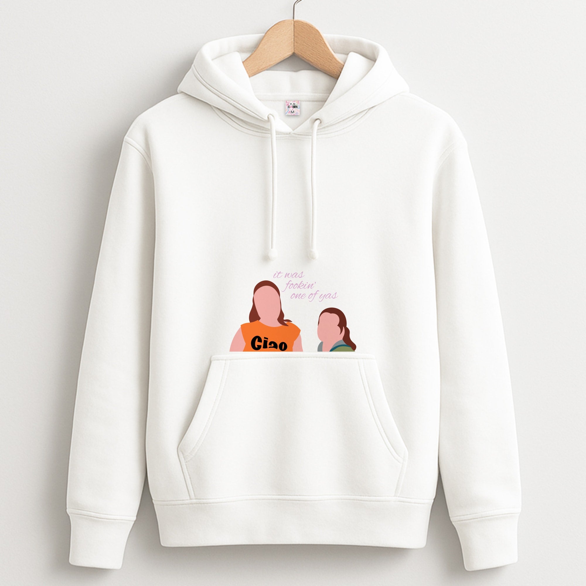 It Was Fookin' One Of Yas - British Pop Culture Unisex Hoodie