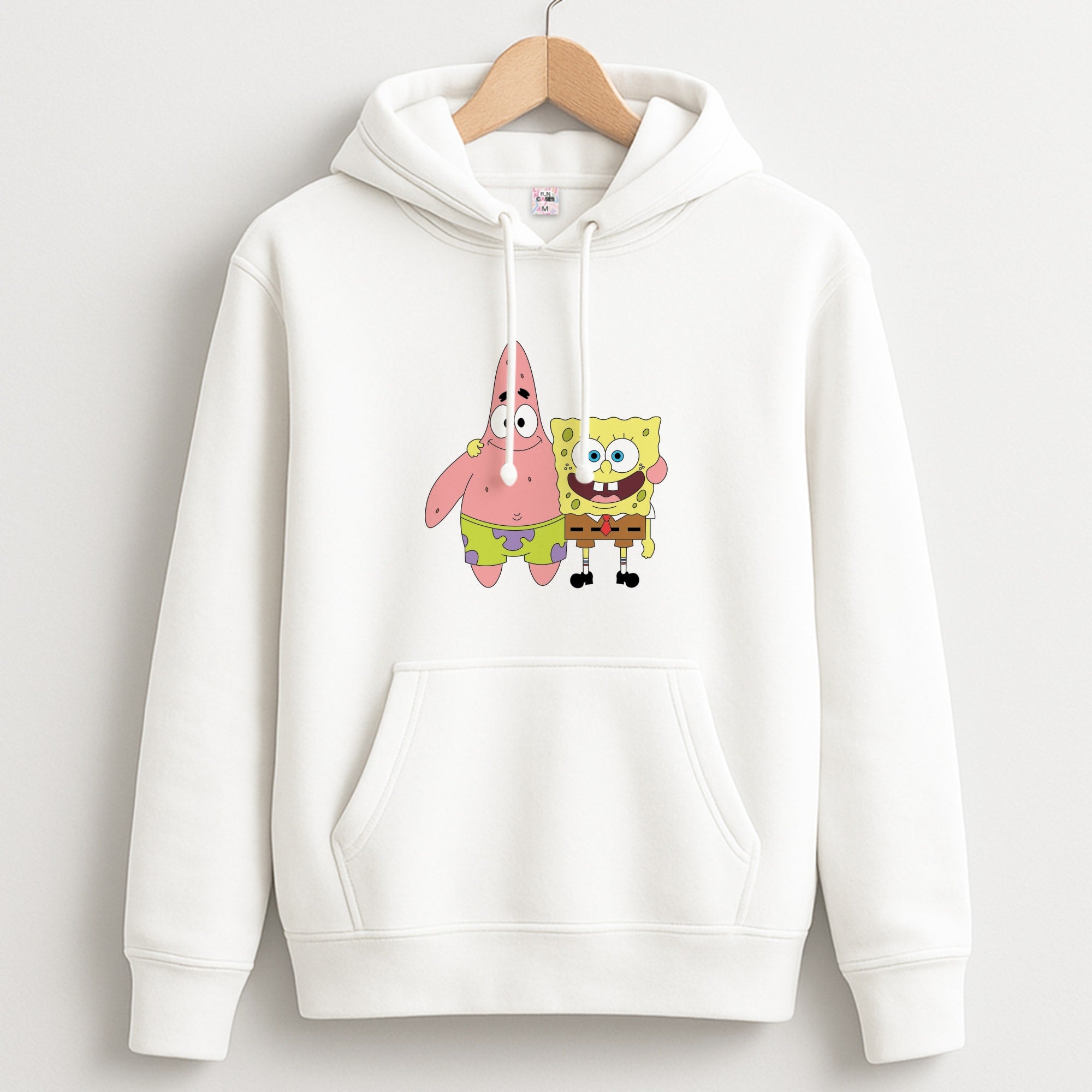 Patrick And Sponge Hoodie