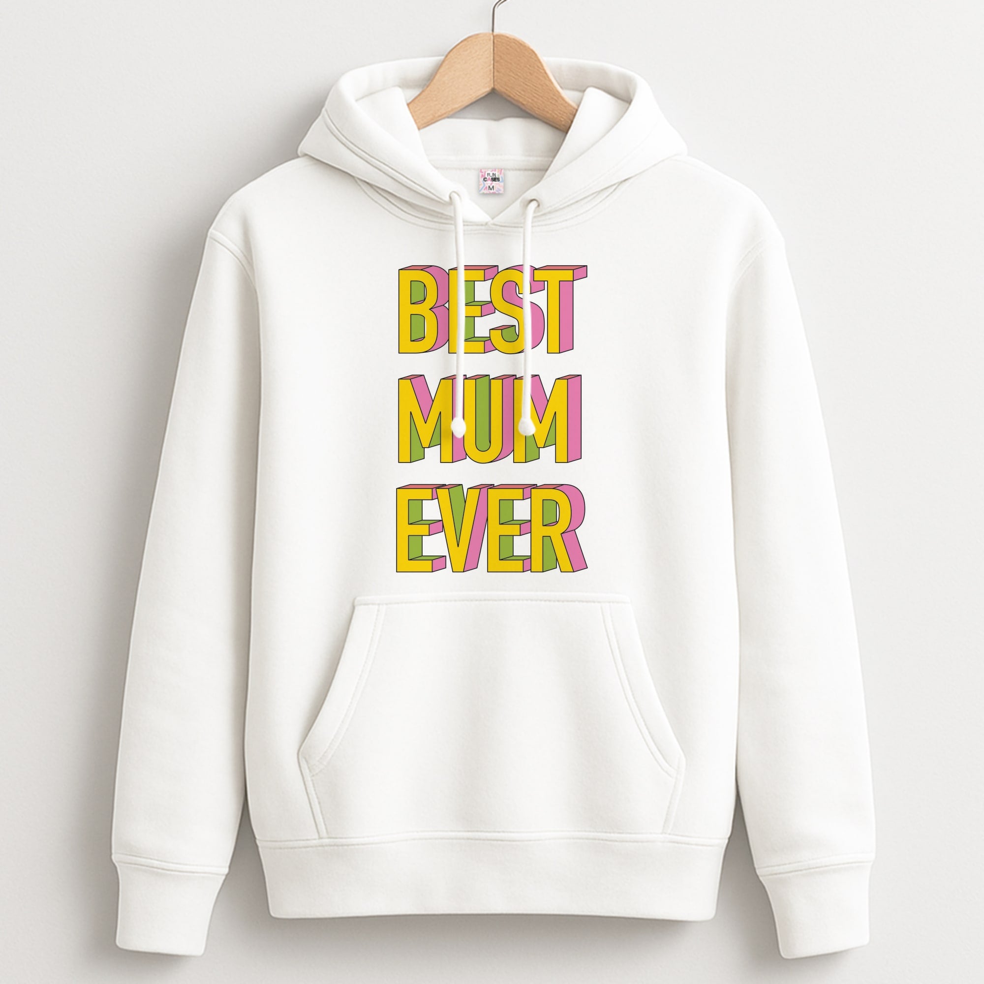 Geometric Best Mum Ever Unisex Hoodie