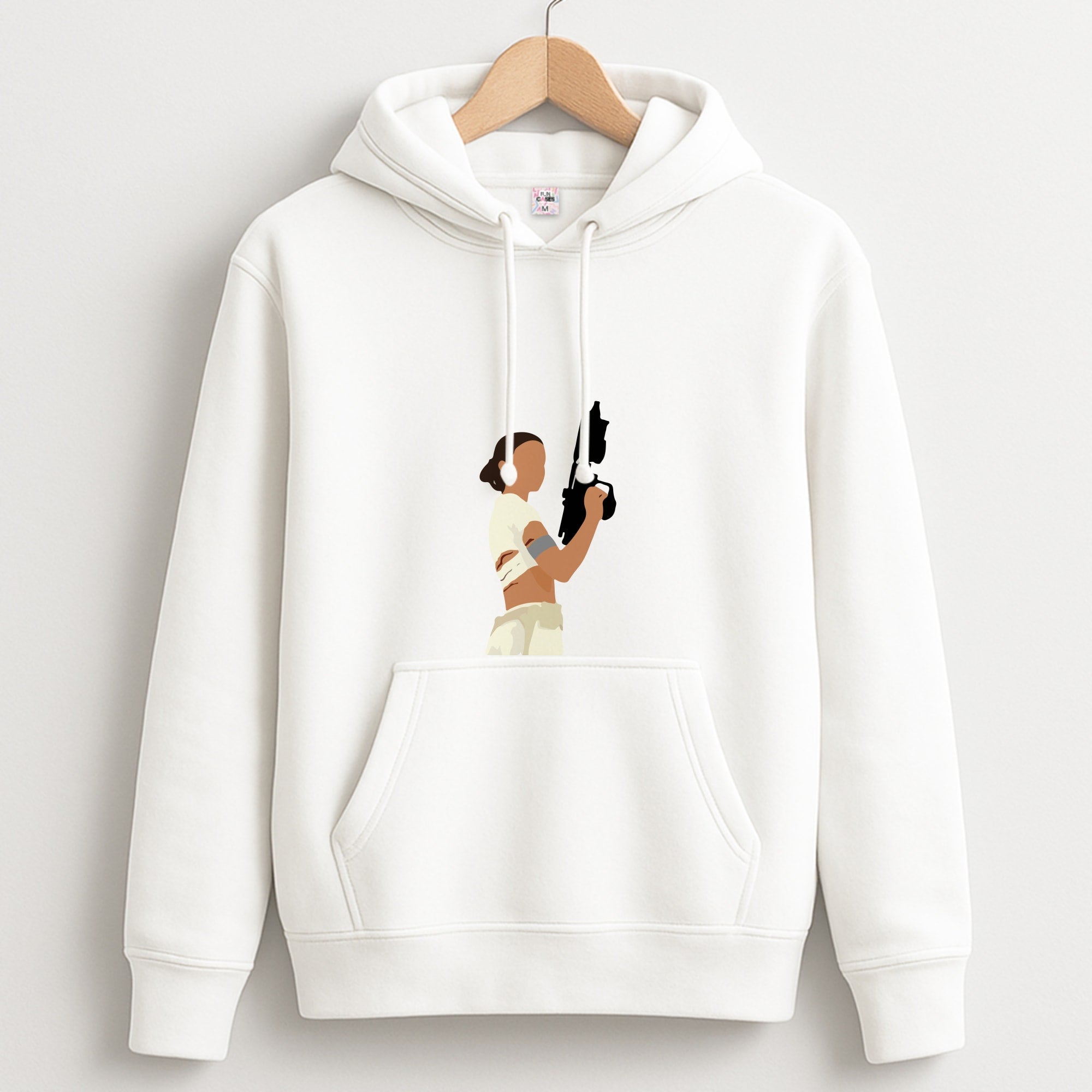 Leia With Gun Unisex Hoodie