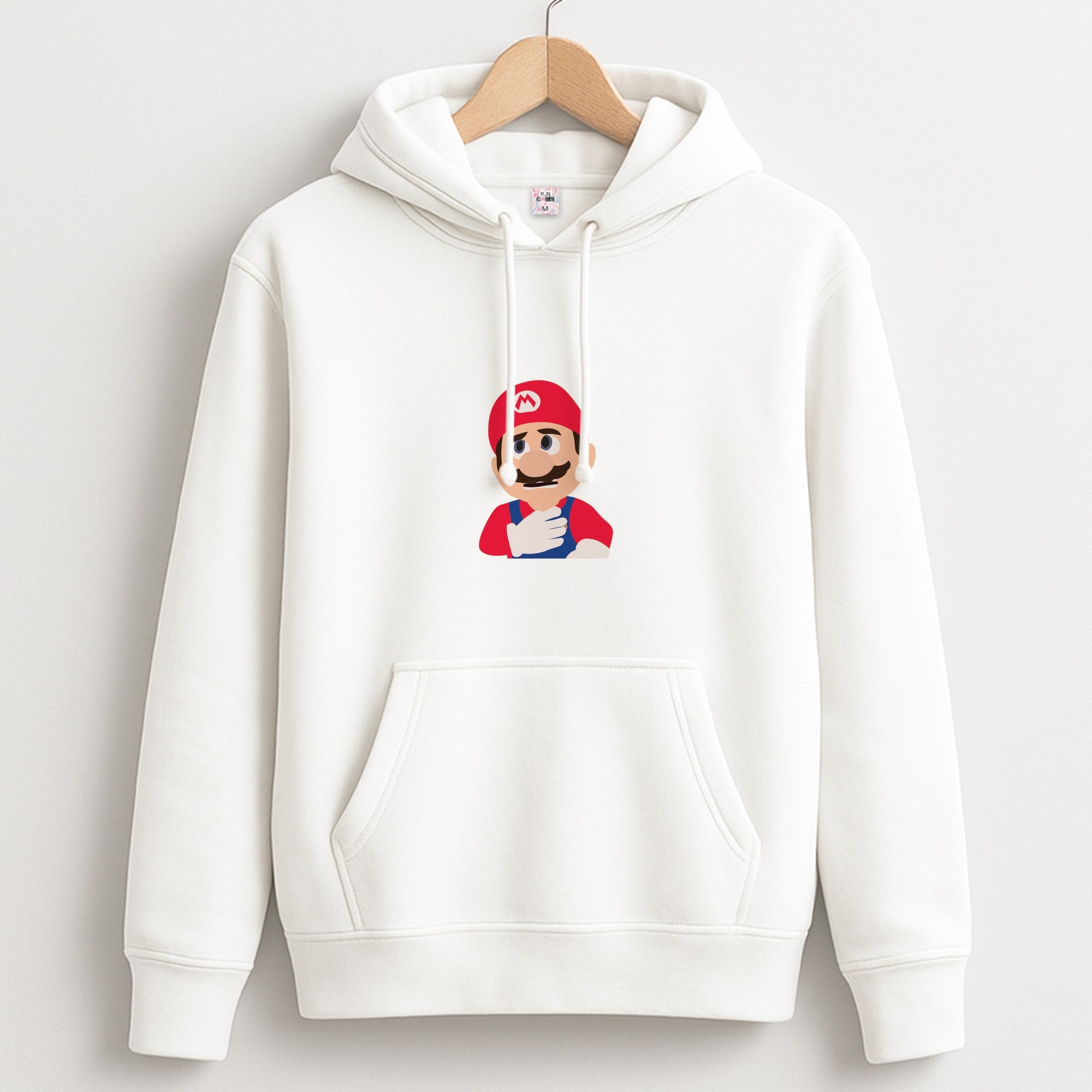 Worried Mario Hoodie