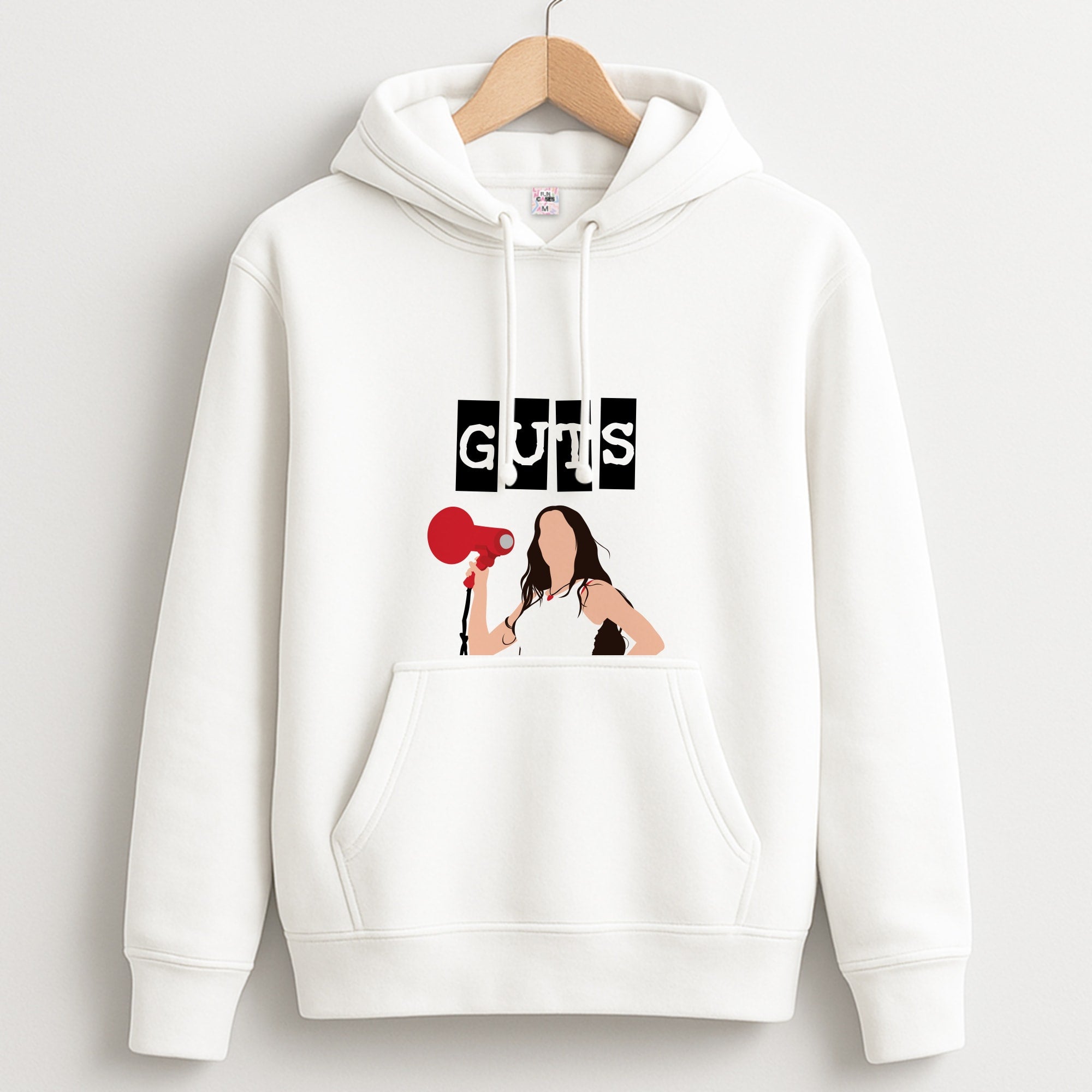 Olivia Red Megaphone Unisex Hoodie