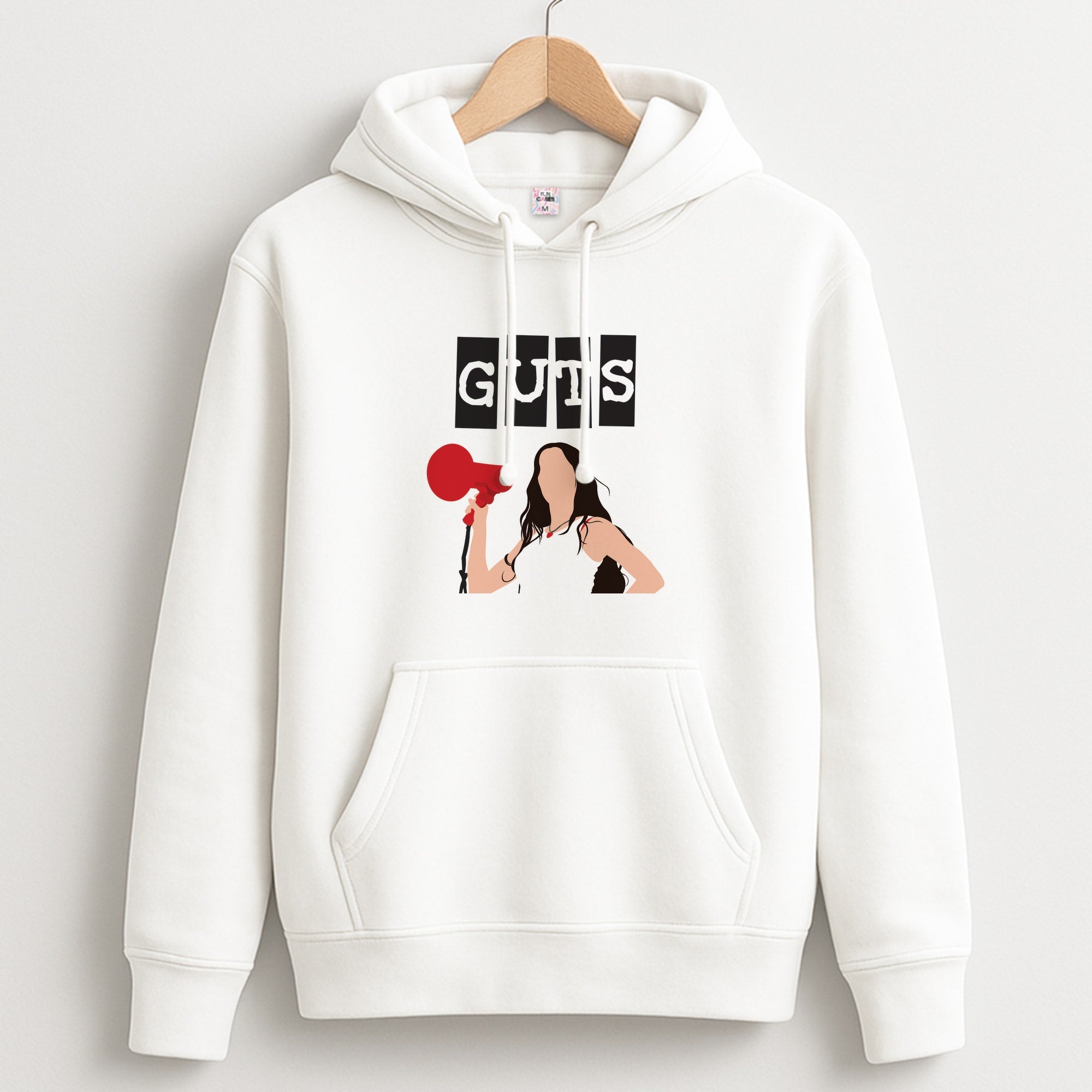 Olivia Red Megaphone Hoodie