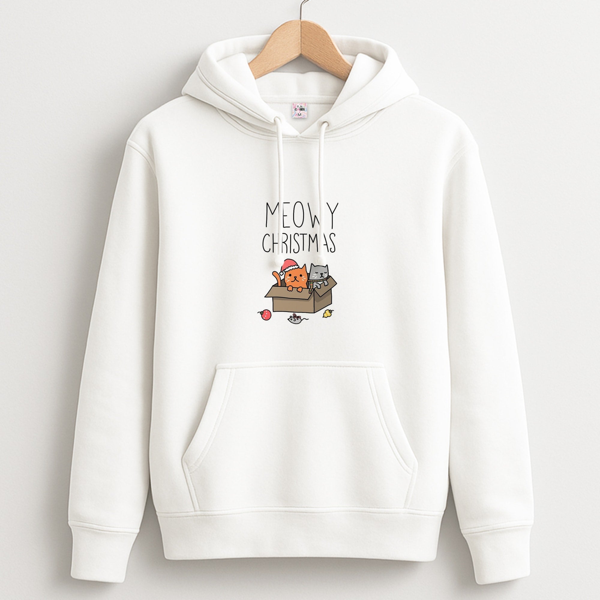 Meowy Christmas Unisex Hoodie