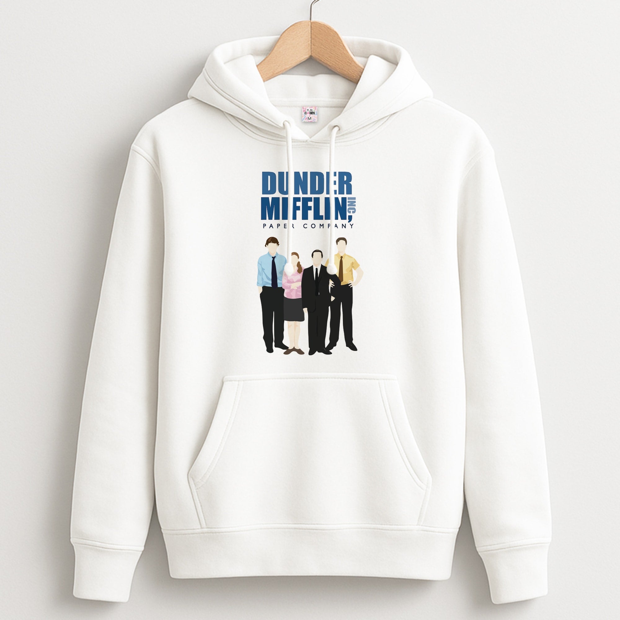Office Cartoon - Dunder Mifflin Hoodie