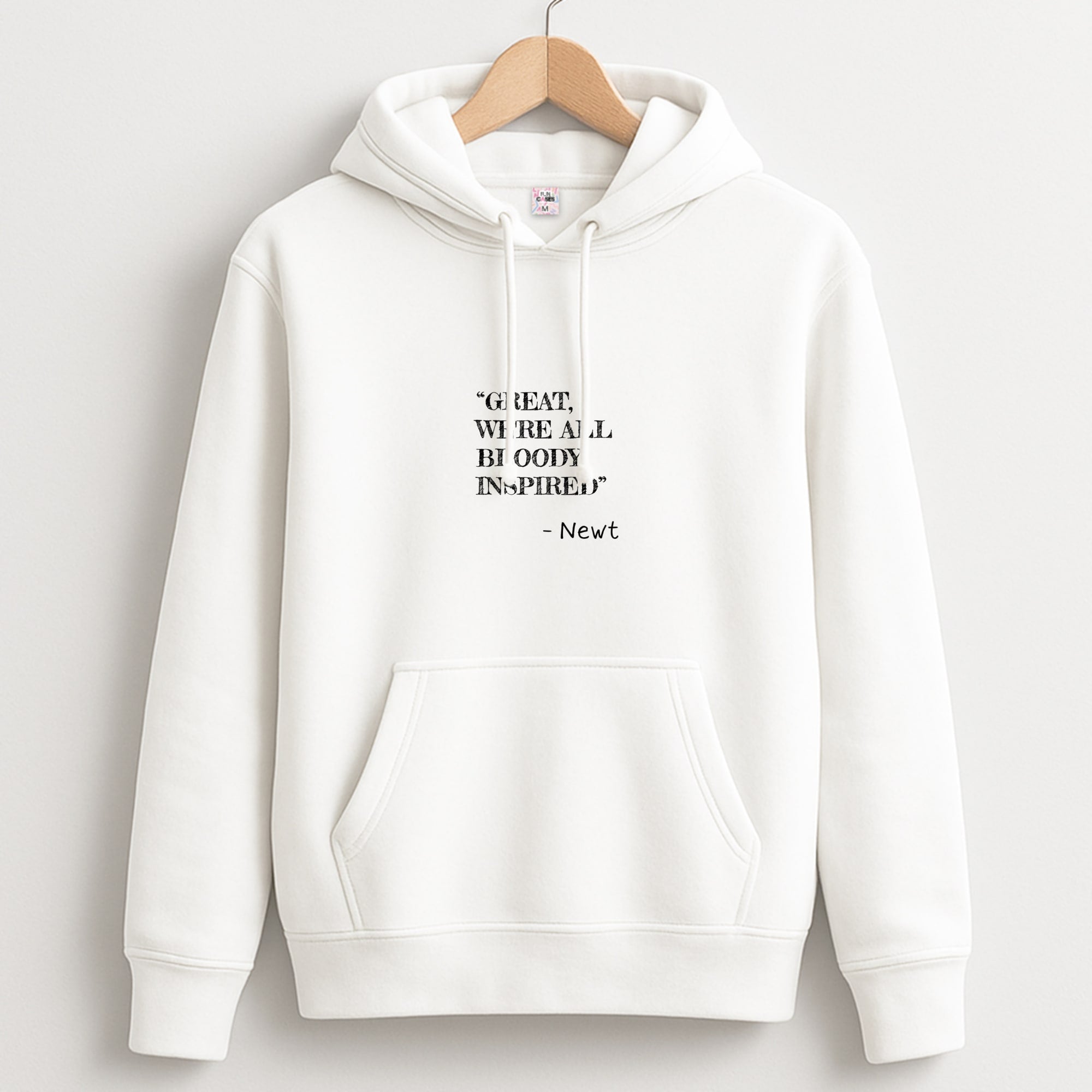 Great, We're All Bloody Inspired - Newt Unisex Hoodie