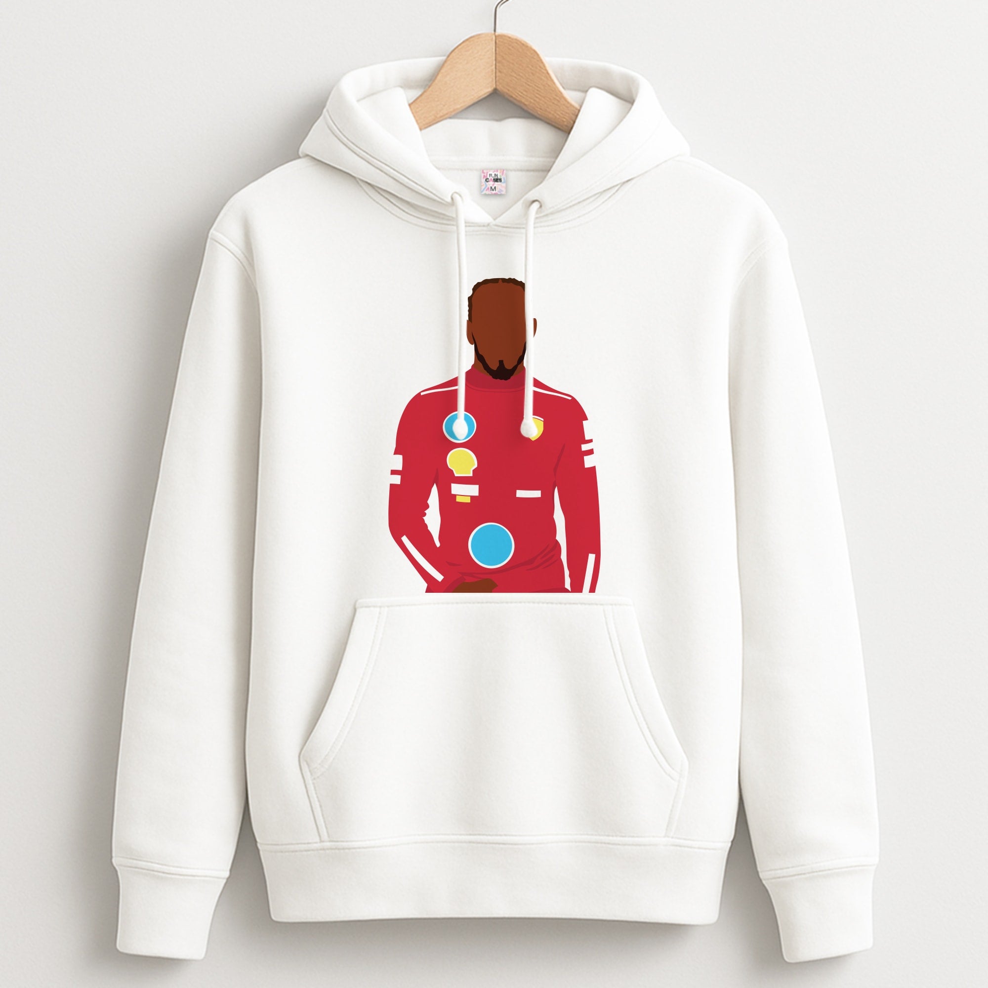 Hamilton In Red Unisex Hoodie