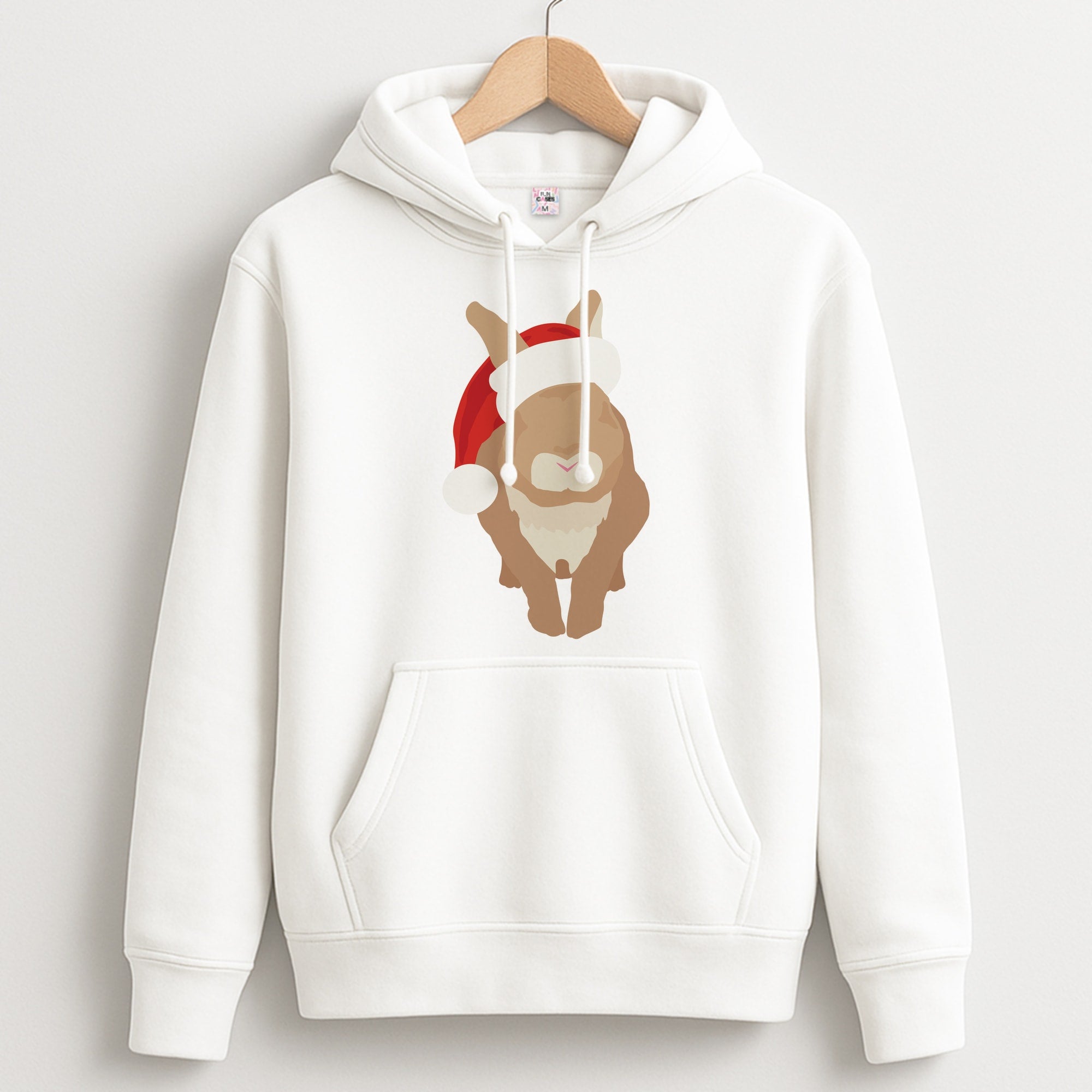 Rabbit Christmas Ears Unisex Hoodie