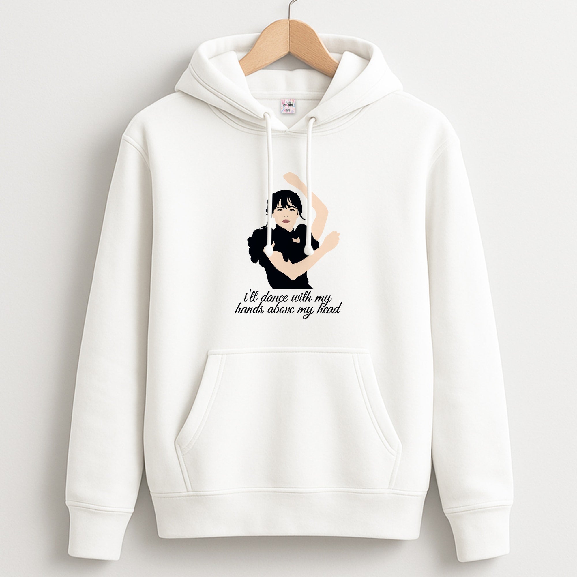 I'll Dance With My Hands Above My Head Wednesday Unisex Hoodie
