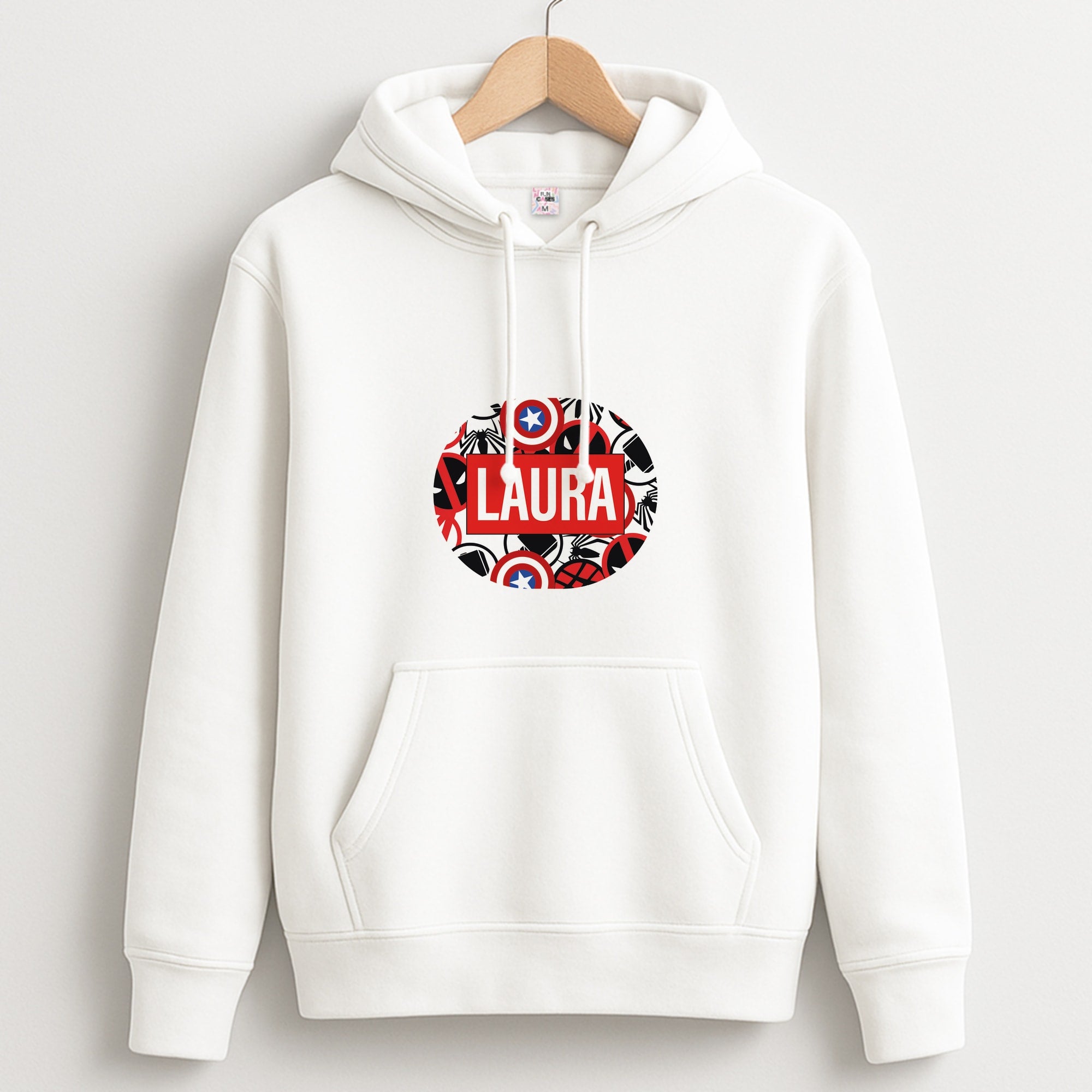 Collage - Personalised Superhero Comic Hoodie