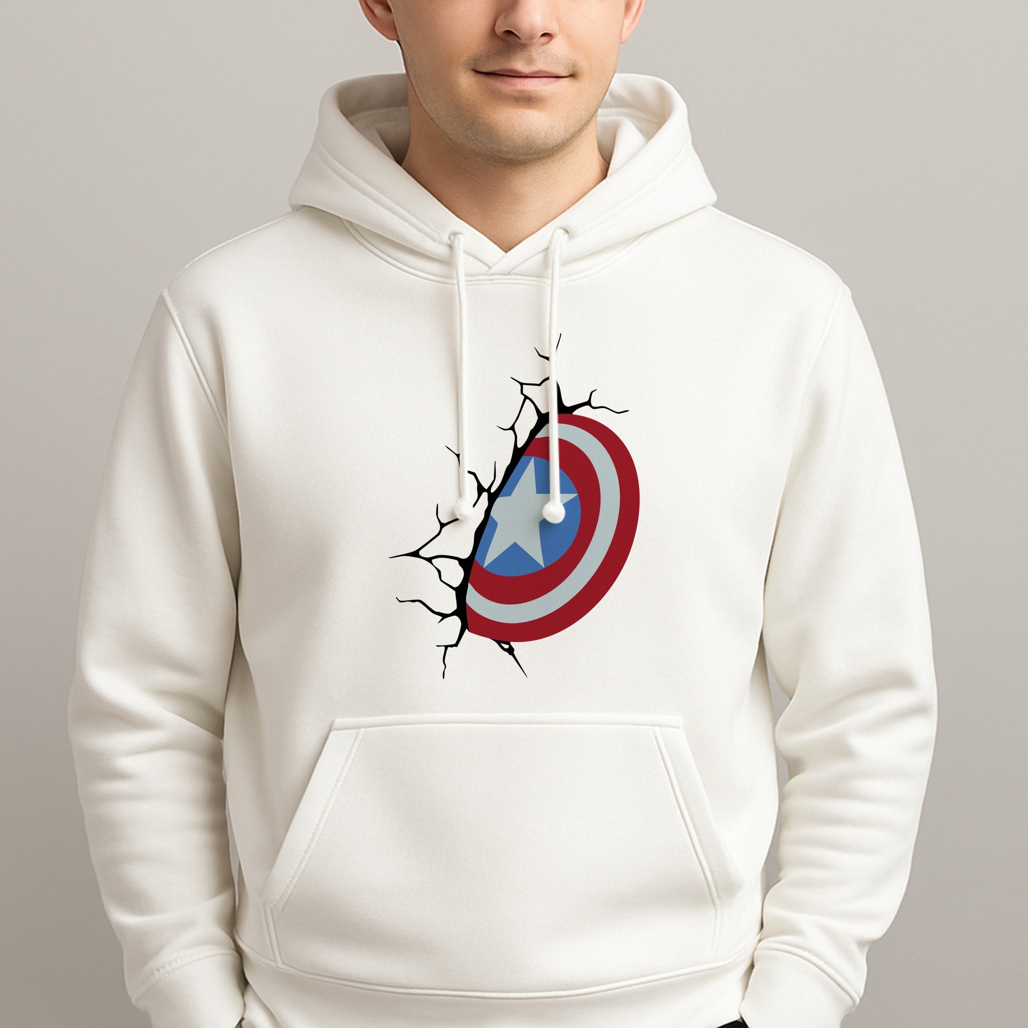Shield Break Unisex Hooded Pullover